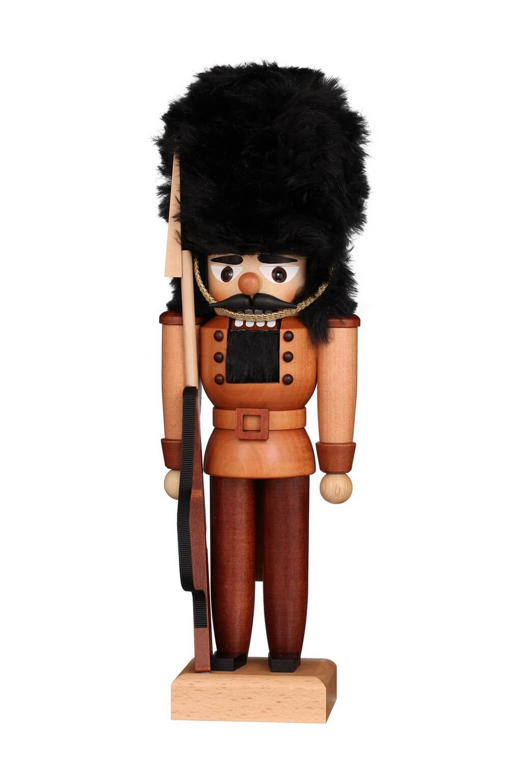 Nutcracker wax soldier, nature, 30 cm by Christian Ulbricht