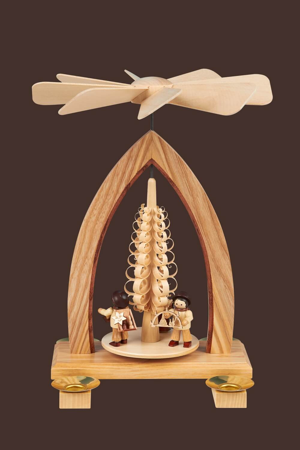 Christmas pyramid merchants, 26 cm by Heinz Lorenz_2