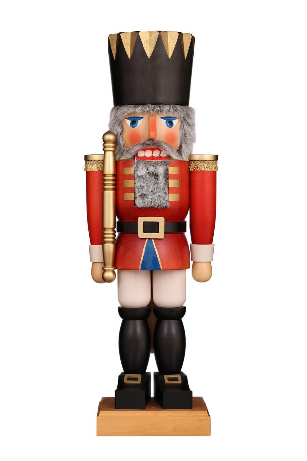 Nutcracker King red, 72 cm by Christian Ulbricht