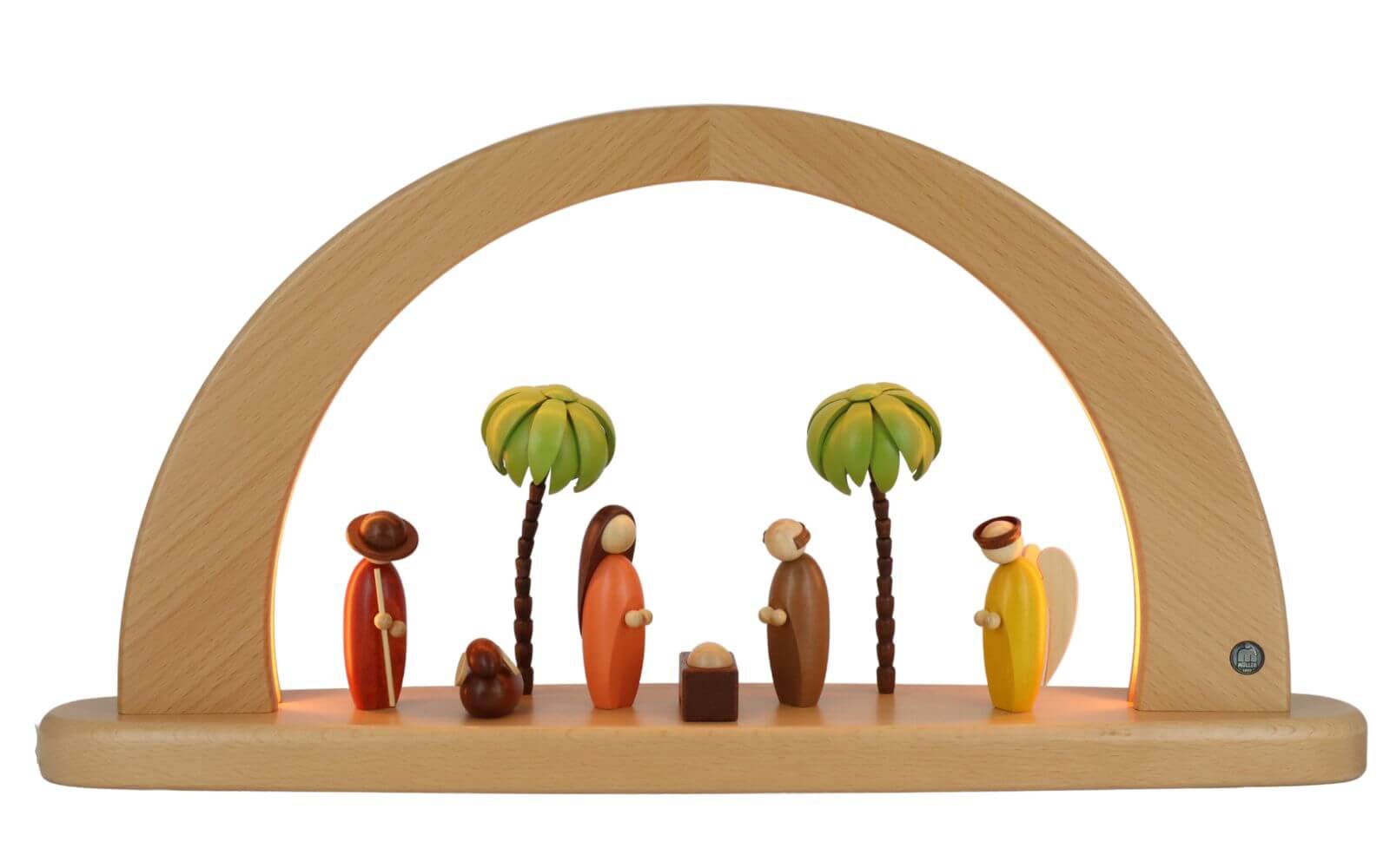 Modern LED candle arch Holy Story, 49 cm by Müller Kleinkunst_1