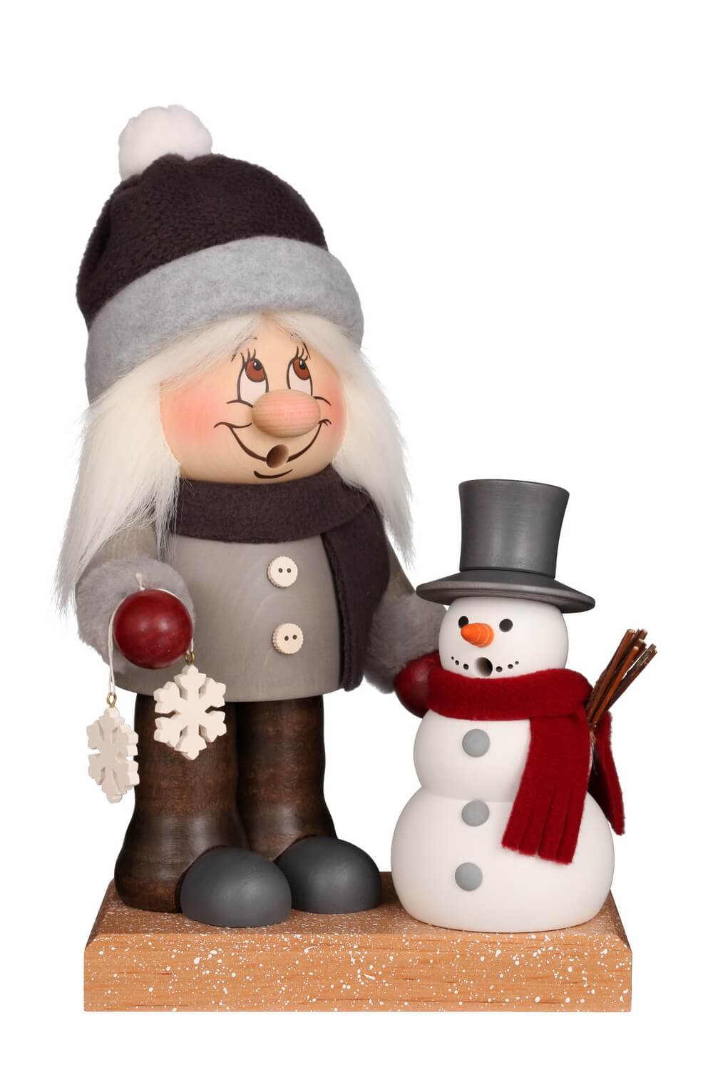 Räuchermännchen Wichtel Winterkind, 30 cm von Christian Ulbricht