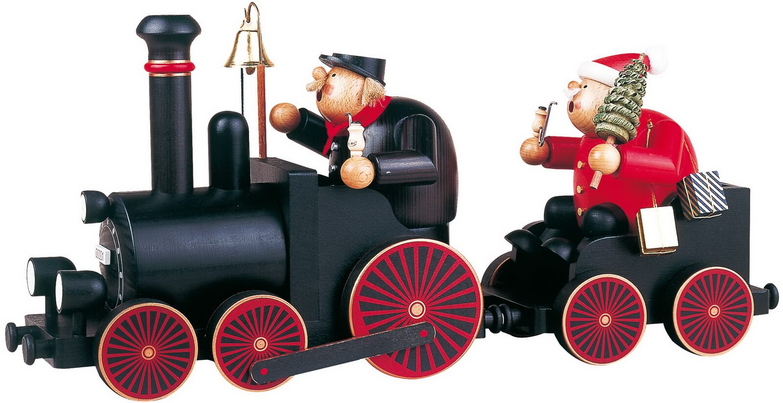 Räuchermännchen Set Eisenbahn, 4-teilig, 24 cm von KWO