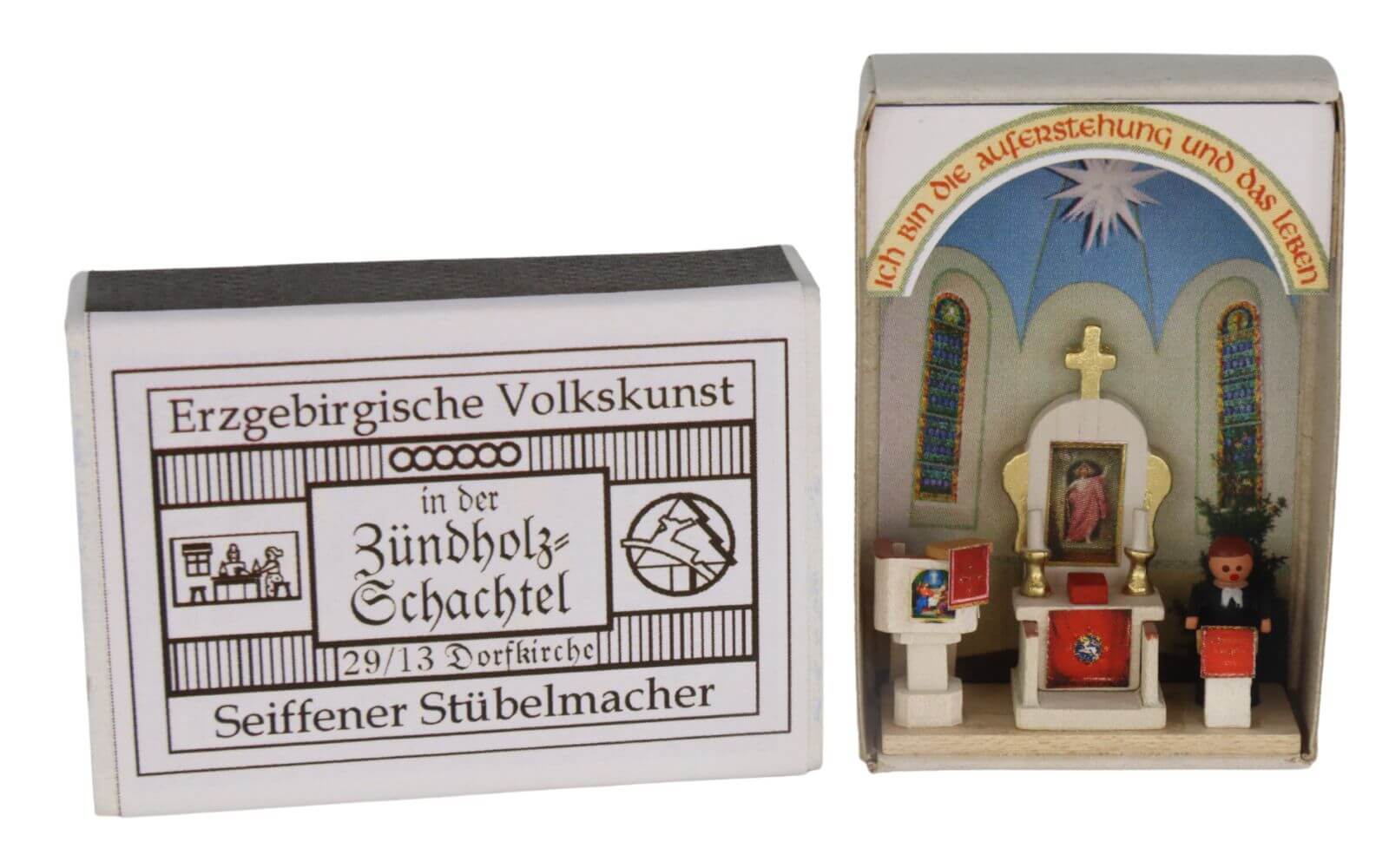 Matchbox village church by Gunter Flath