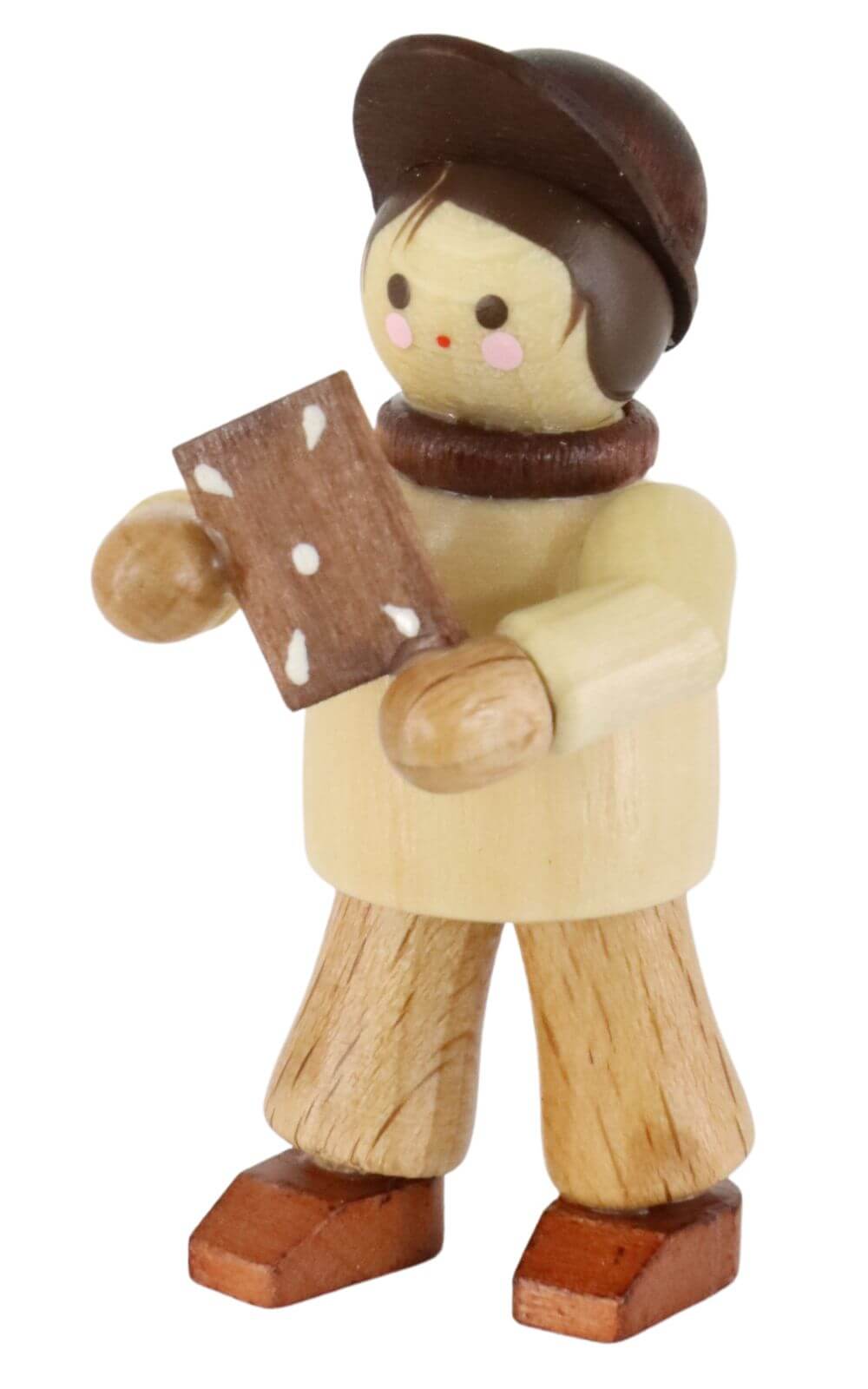 Miniature Hansel, 5 cm, natural by Romy Thiel