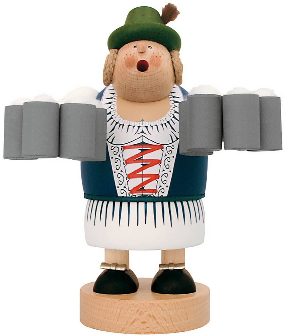 Smoking man innkeeper, 20 cm by KWO