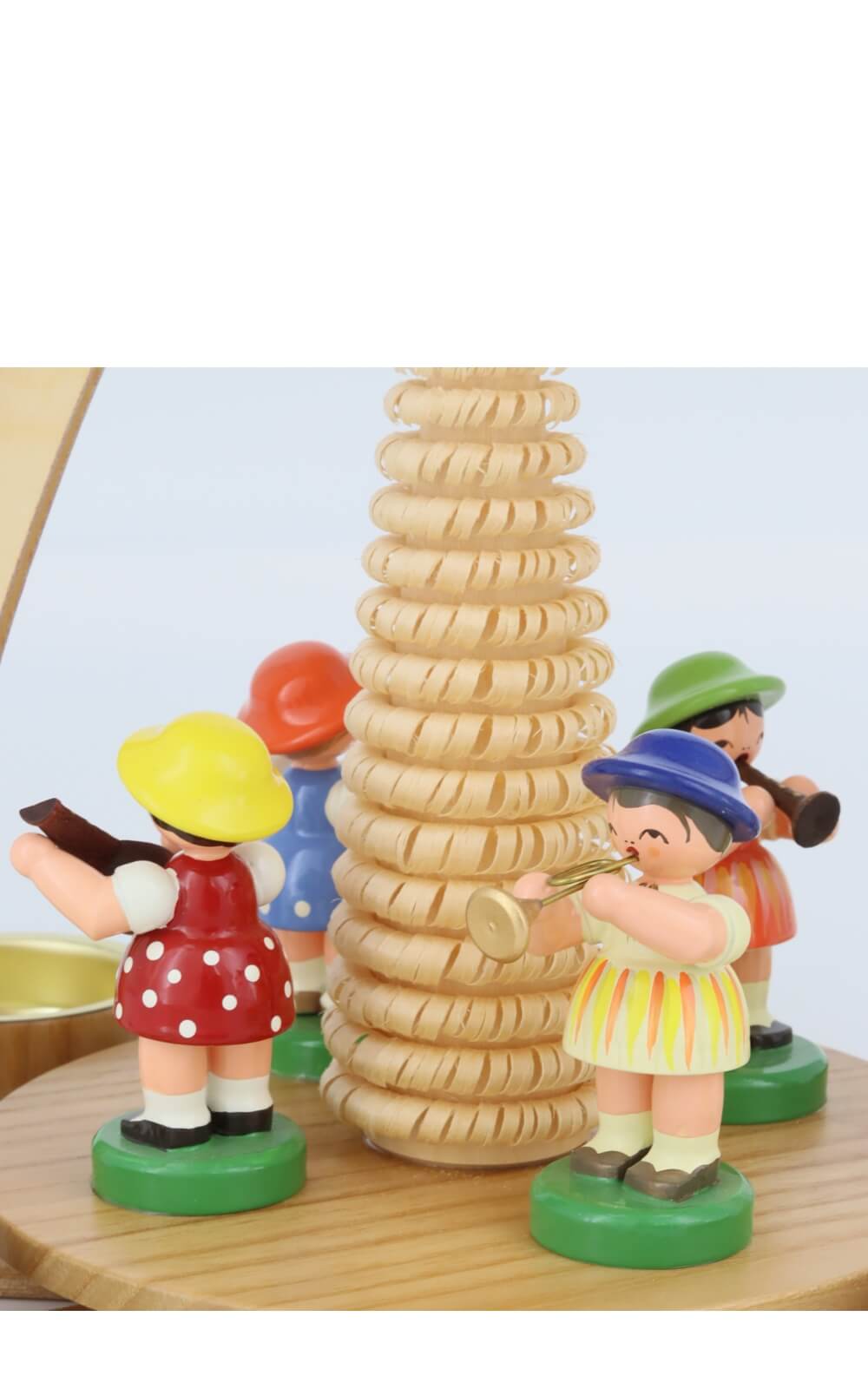Frühlingspyramide mit 4 Blumenmädchen, 27 cm von Figurenland Uhlig GmbH_3