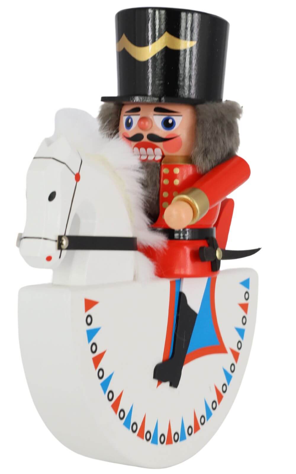 Nussknacker Reiterlein Husar rot, 22 cm von Legler_1