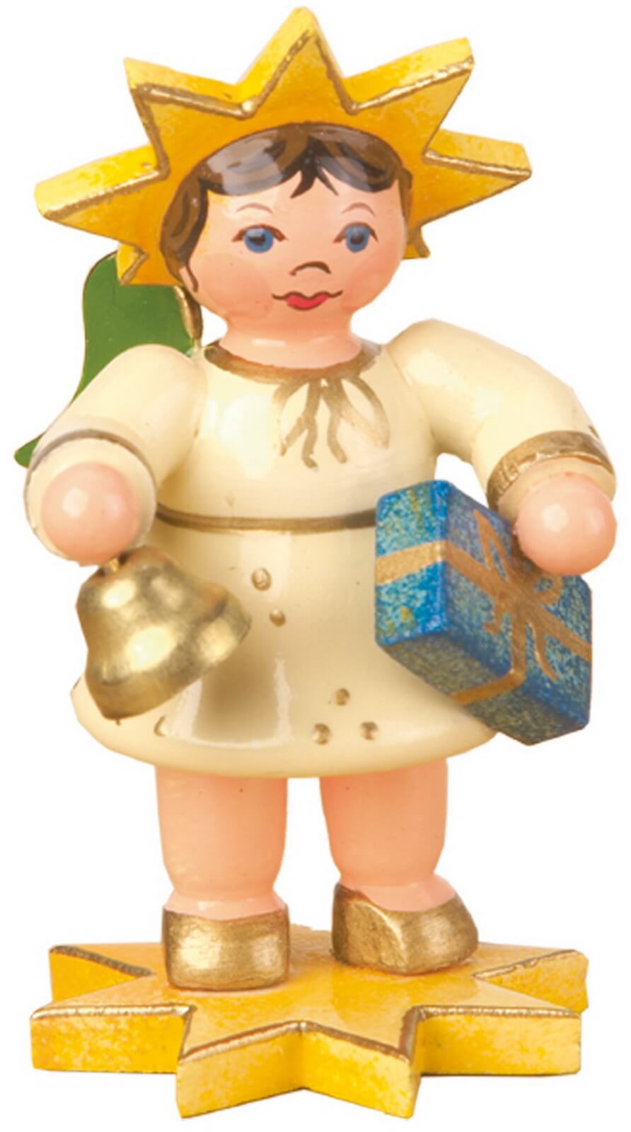 Miniature star child Glockenklang, 5 cm by Hubrig Volkskunst