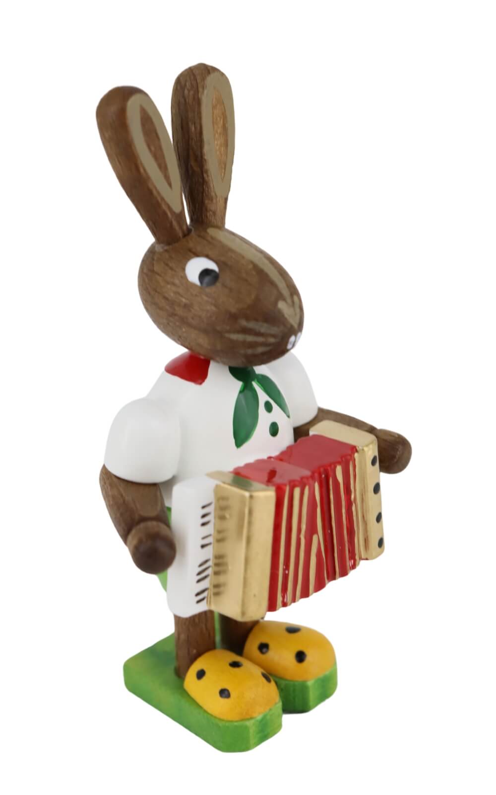 Osterhase - Junge mit Akkordeon von Figurenland Uhlig GmbH_2