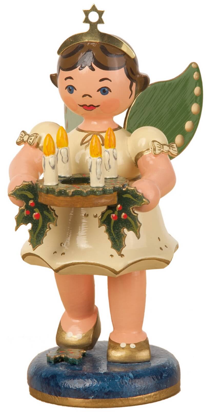 Christmas angel of light from Hubrig folk art