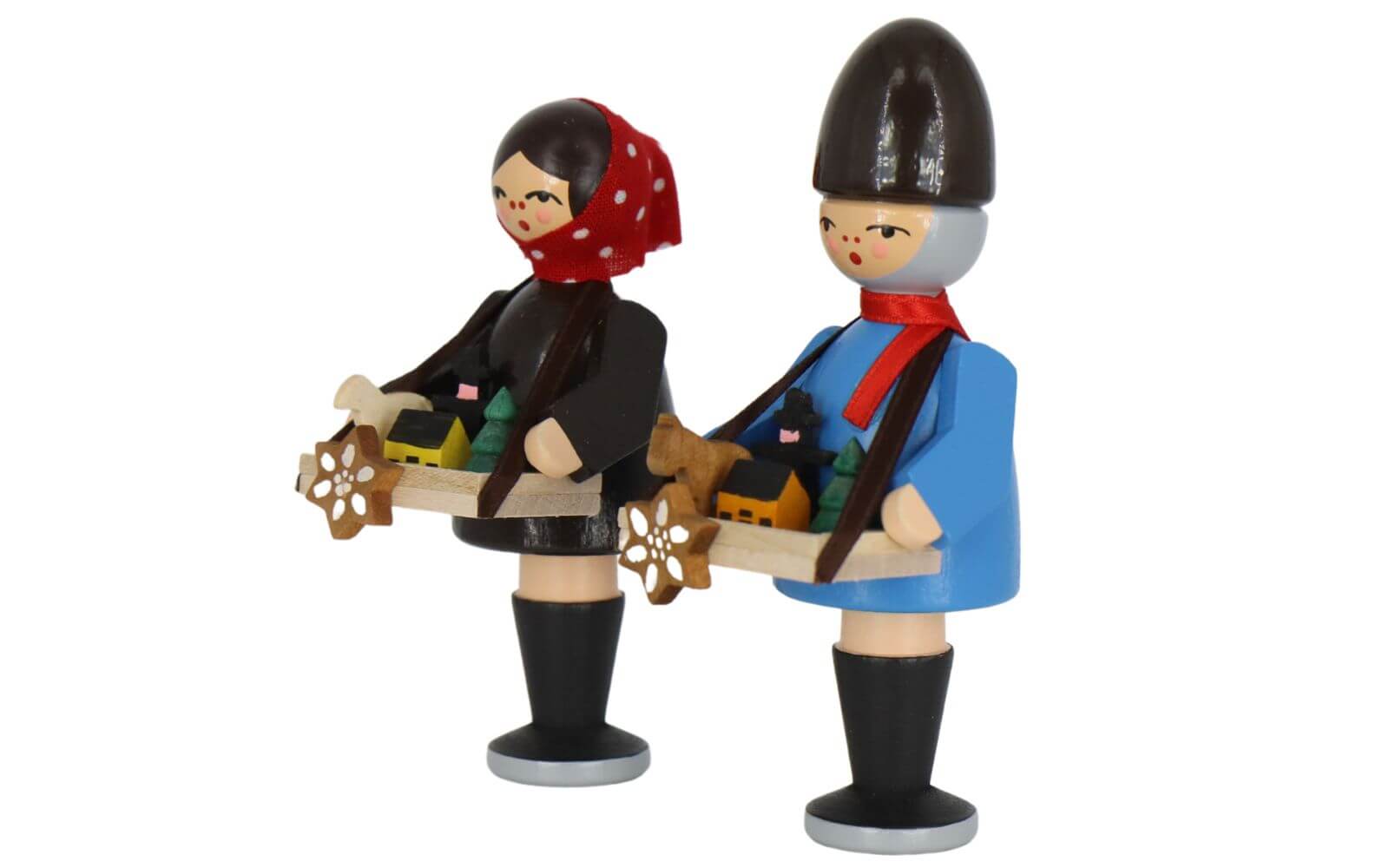 Miniatur Striezelkinder, farbig, 9 cm von Knuth Neuber_3