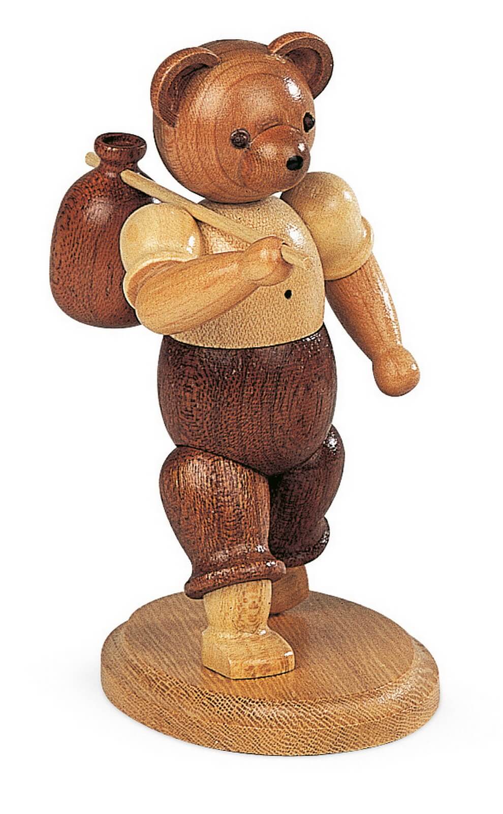 Teddy - Hiker, nature, 14 cm by Müller Kleinkunst