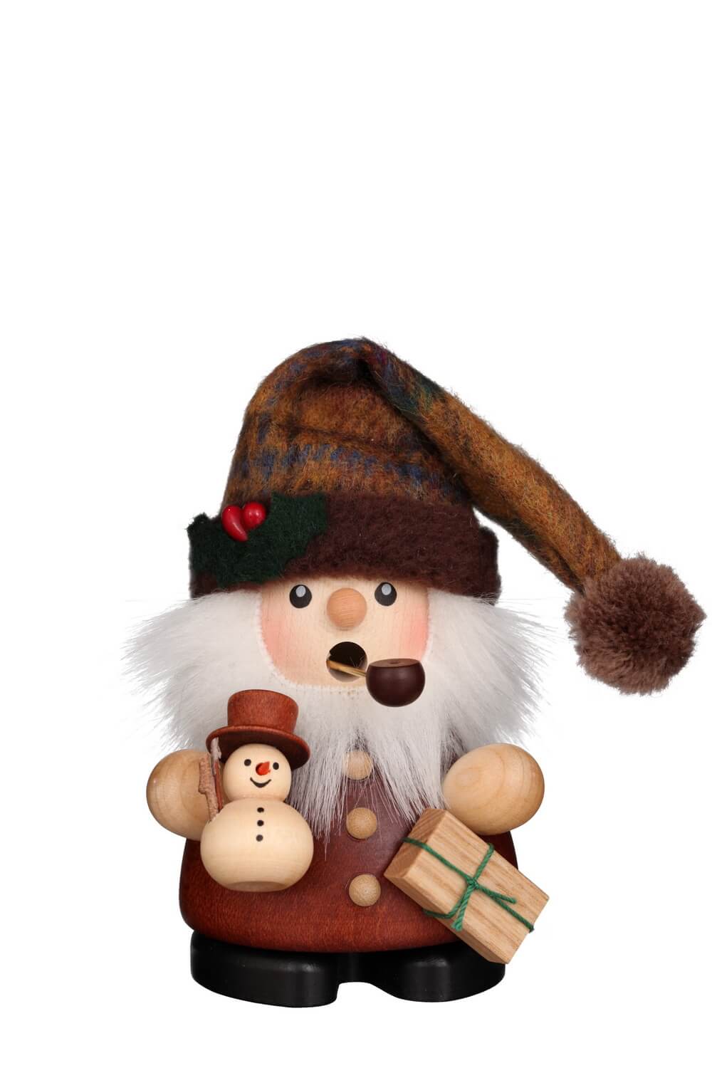 Räuchermännchen Weihnachtsmann, natur, 11 cm von Christian Ulbricht