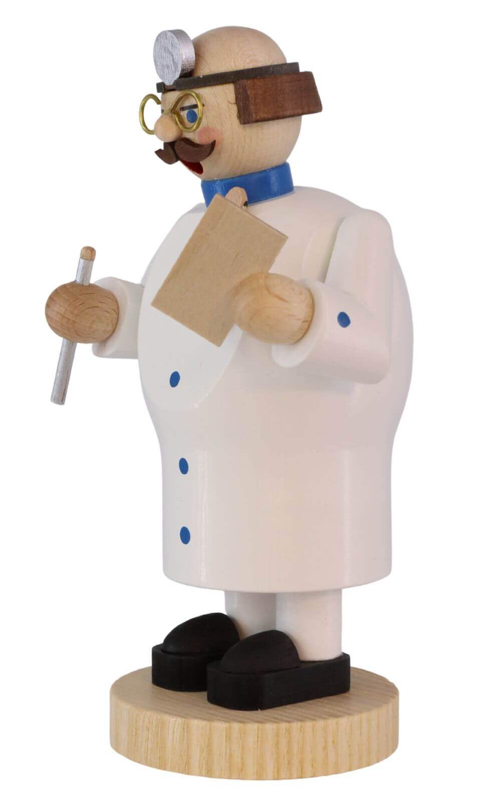 Smoking man doctor, 14 cm by Richard Glässer_1