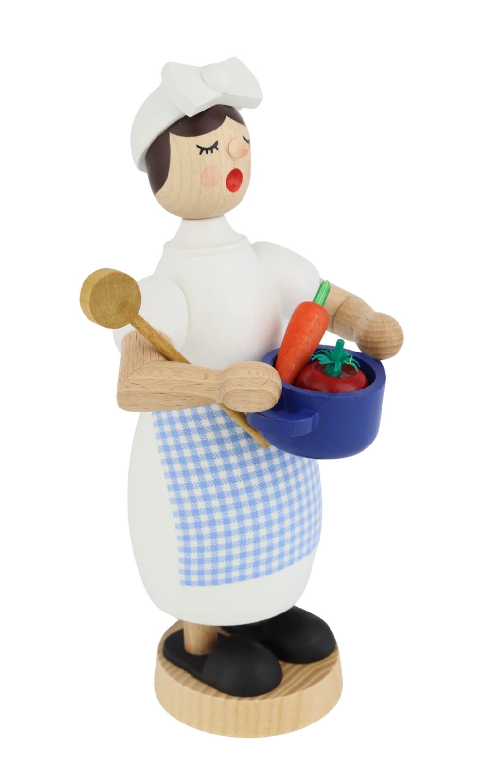 Smoking Man Cook, 19 cm / 7,5 inch by Richard Glässer_1
