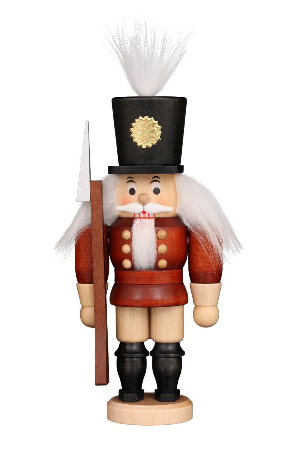 Nutcracker soldier, 18,5 cm, nature by Christian Ulbricht