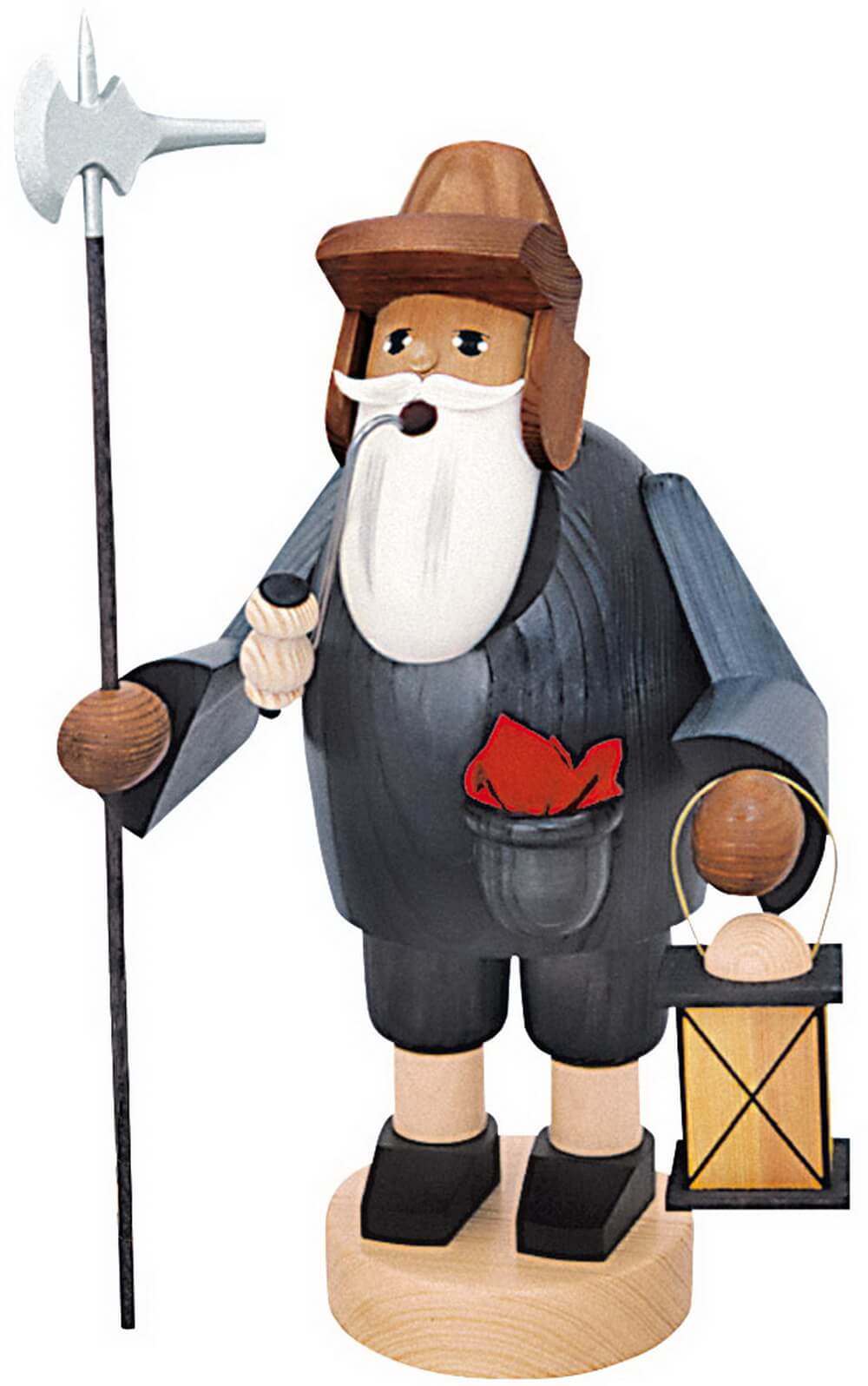 Smoking man night watchman, 44 cm by KWO