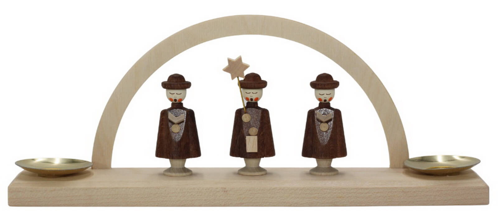 Kerzenhalter Minischwibbogen mit Kurrende von SEIFFEN.COM