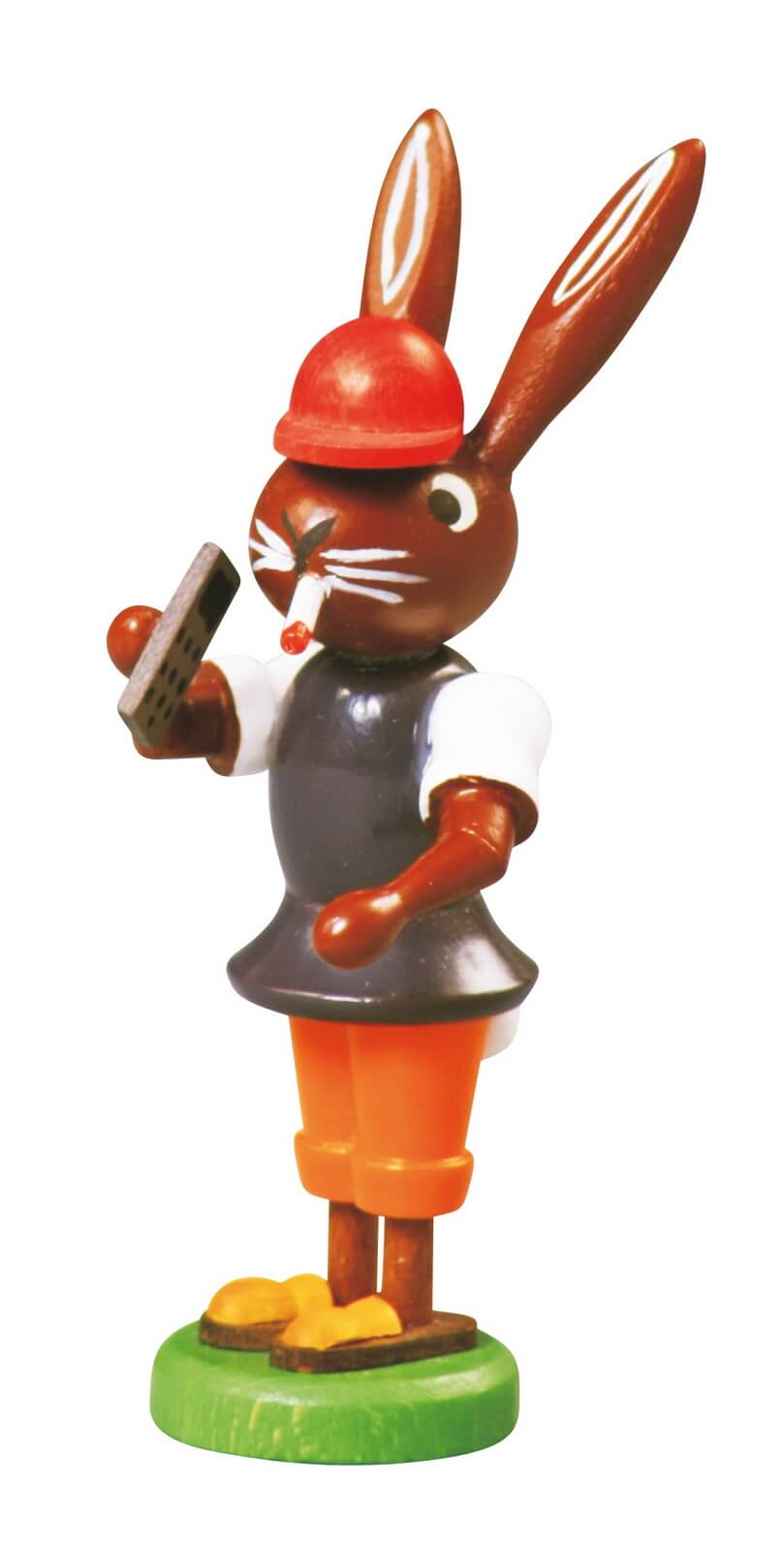 Osterhase Halbstark, 9 cm von Thomas Preißler