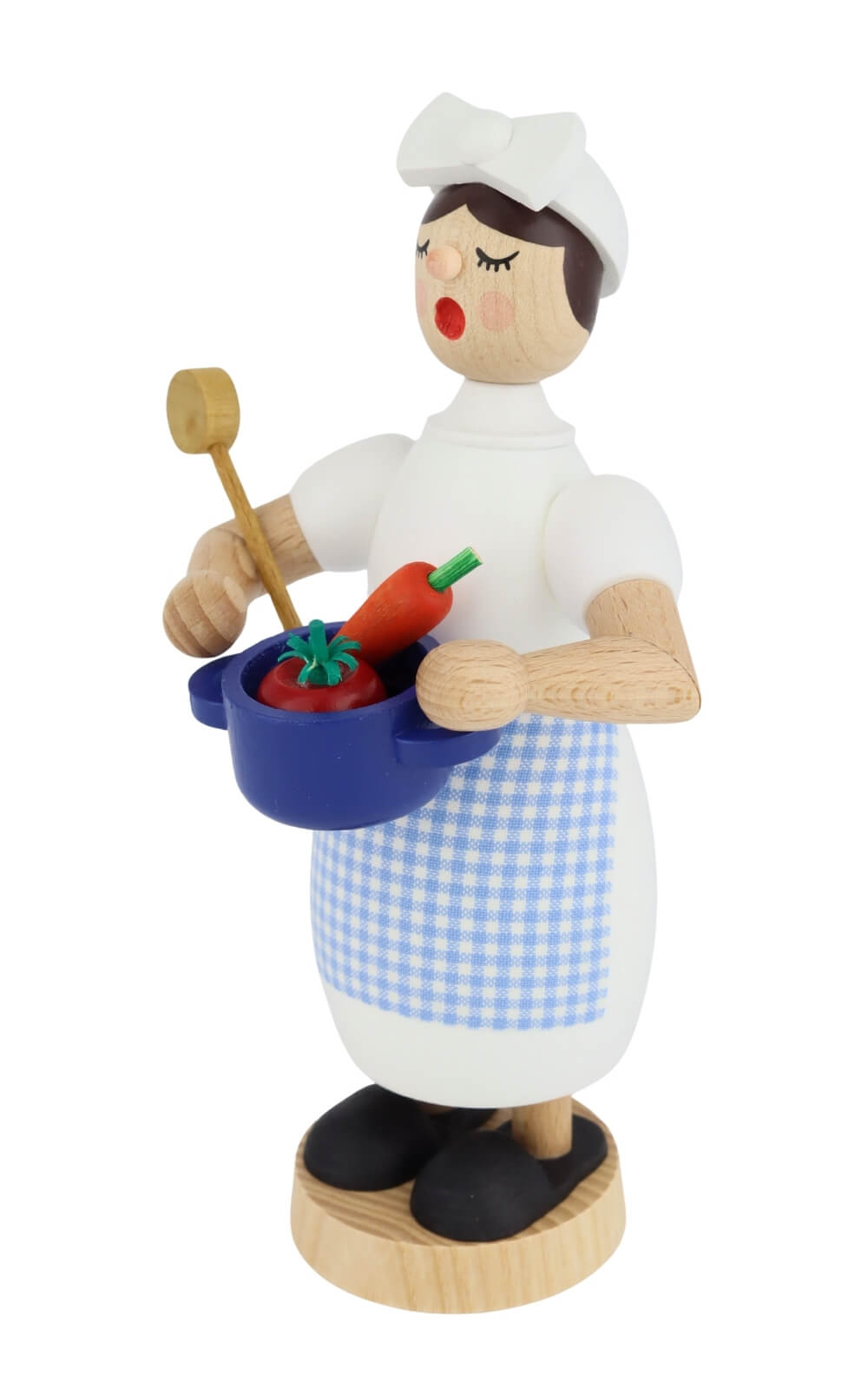 Smoking Man Cook, 19 cm / 7,5 inch by Richard Glässer_2