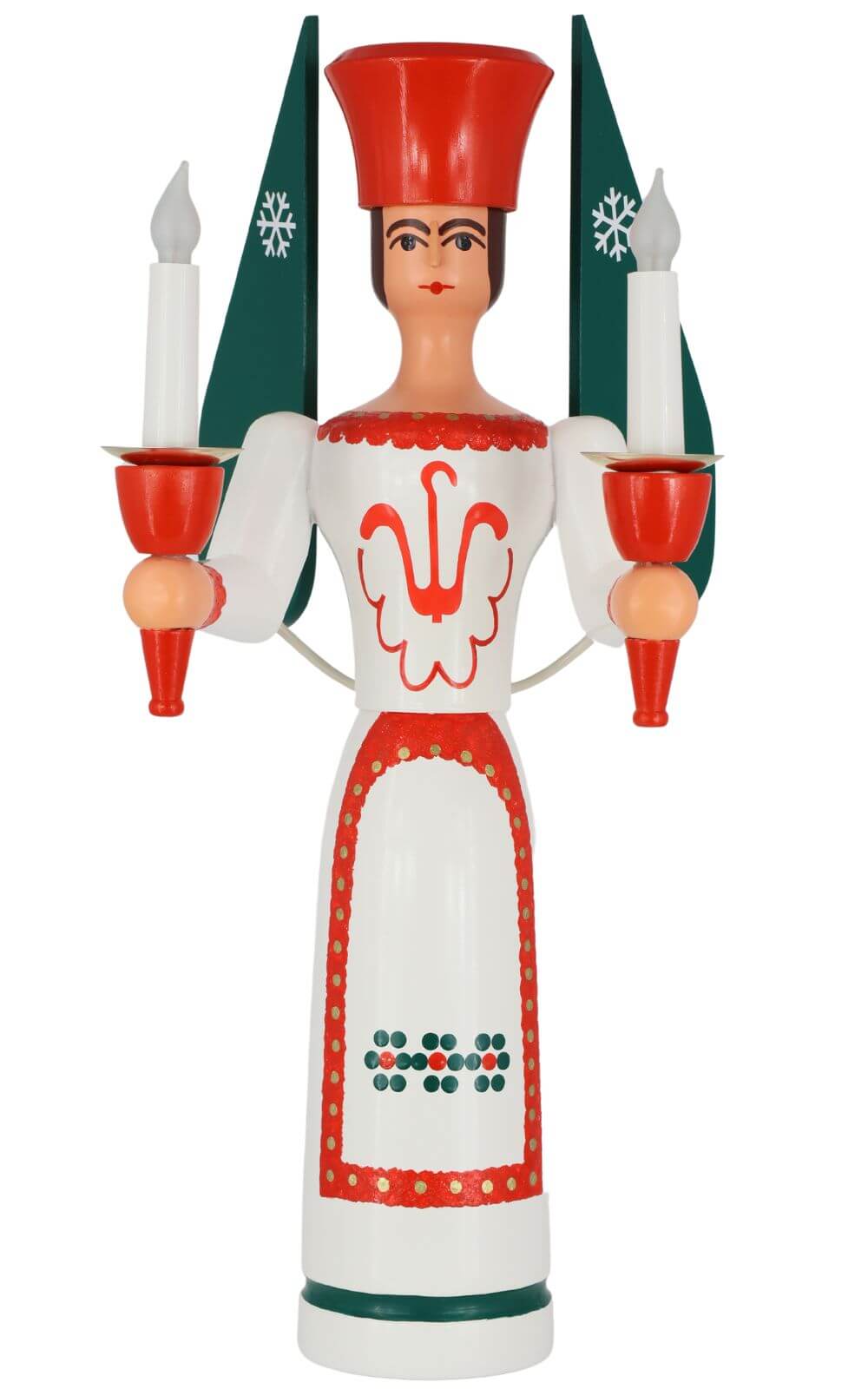 Christmas angel, colorful, electrically illuminated, 50 cm by SEIFFEN.COM_2