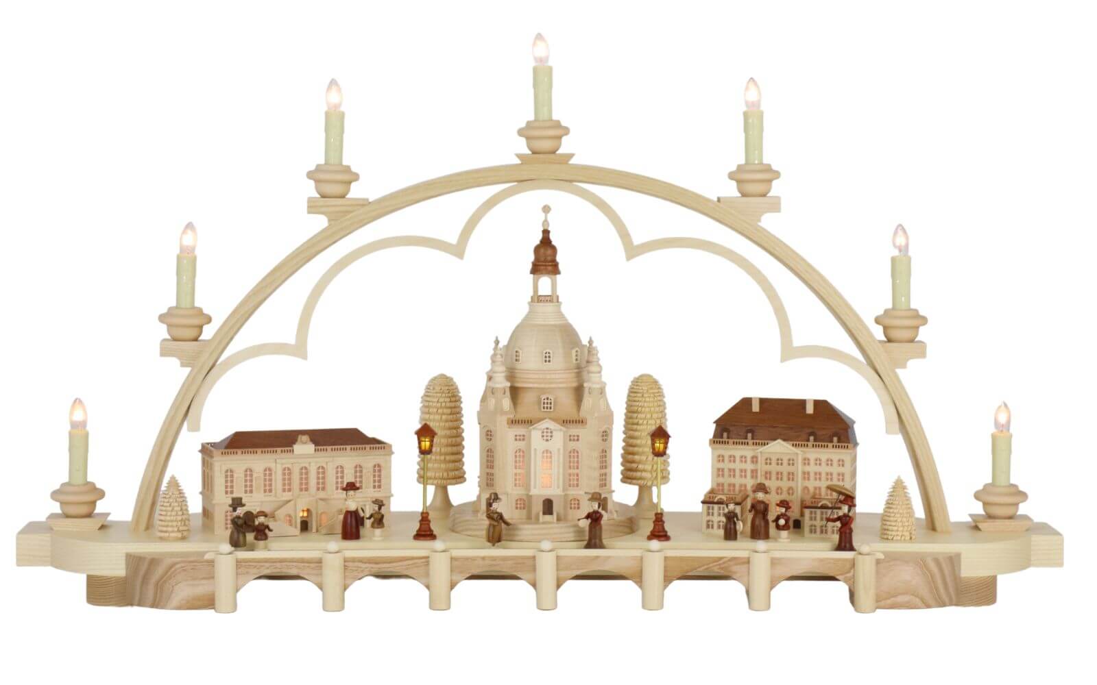 Schwibbogen Alt Dresden, 80 cm, 230 V von Müller Kleinkunst_1