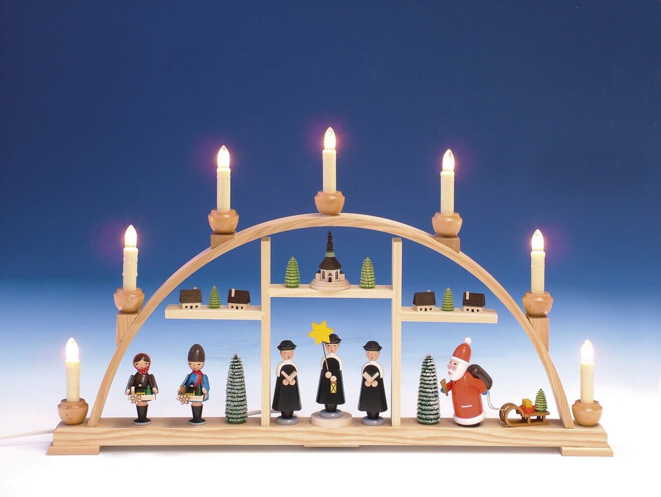 Candle arch - Seiffen Christmas in tiers by Knuth Neuber_1