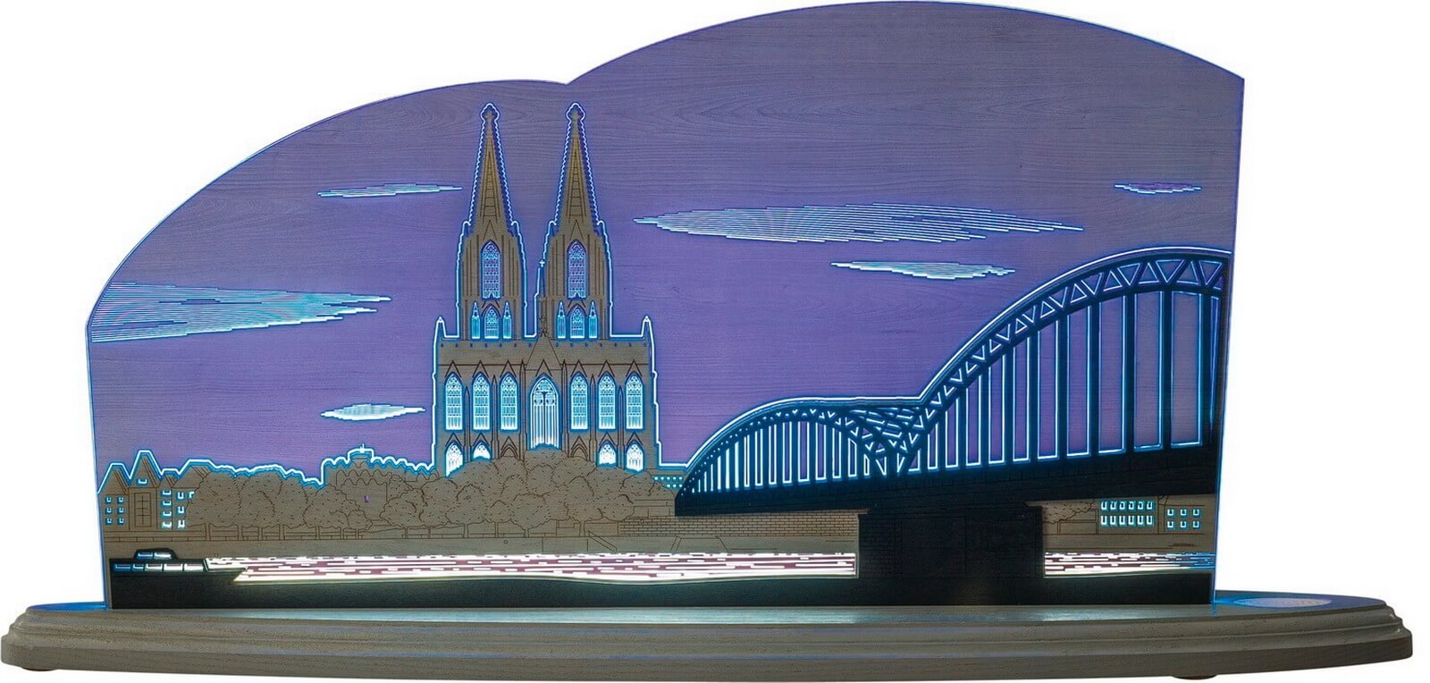 LED Motivleuchte Kölner Dom von Weigla