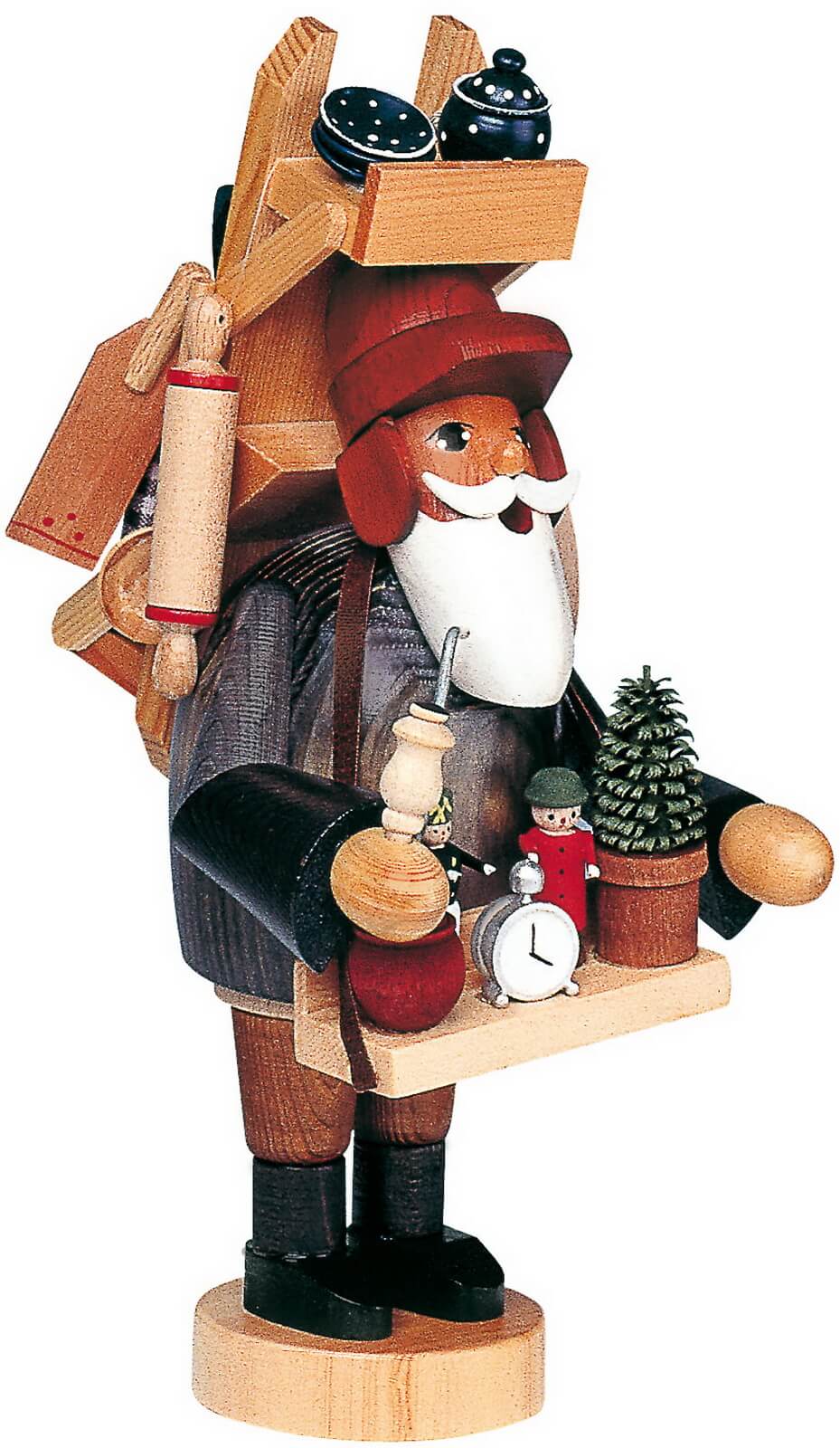 Smoking man peddler, 45 cm by KWO