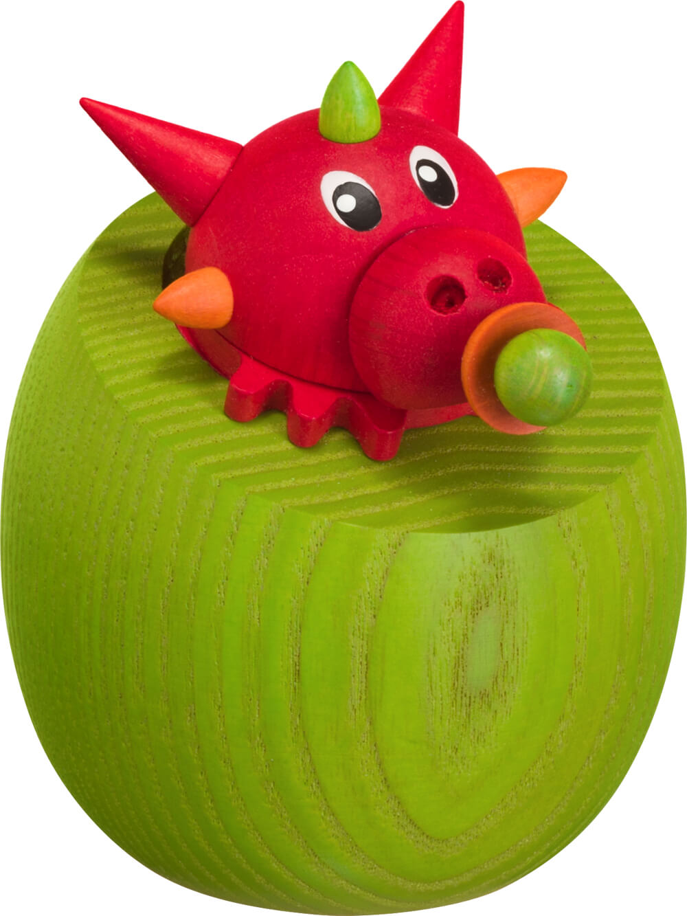 Räuchermännchen - Räucherdrache Mamas Liebling von Seiffener Volkskunst