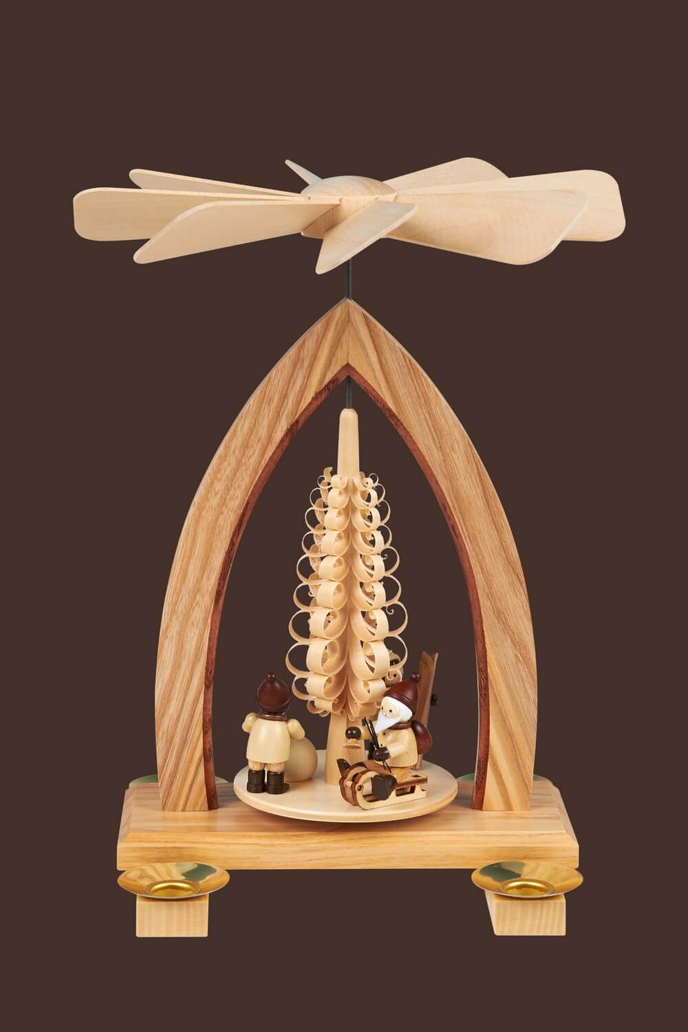 Christmas pyramid Christmas motif, 26 cm by Heinz Lorenz_1