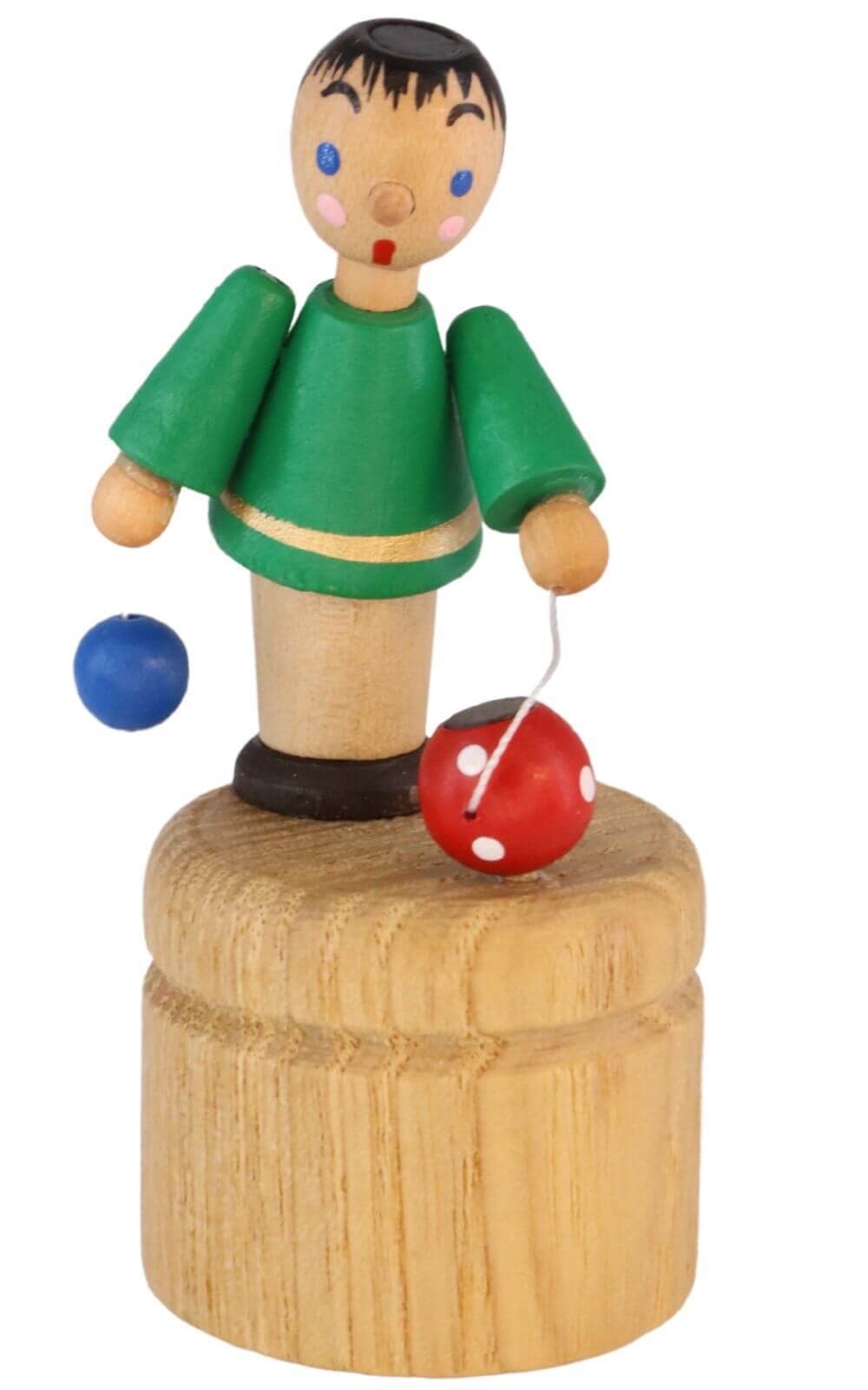 Wobbly figure ball player, 7 cm by SEIFFEN.COM