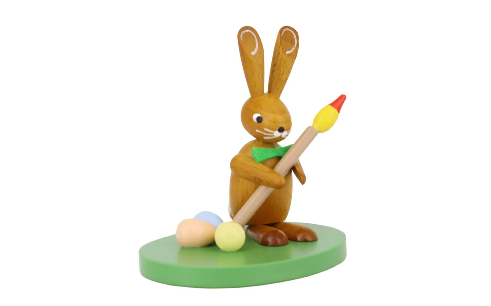 Osterhase mit Pinsel, farbig, 7 cm von Ralf Zenker_2