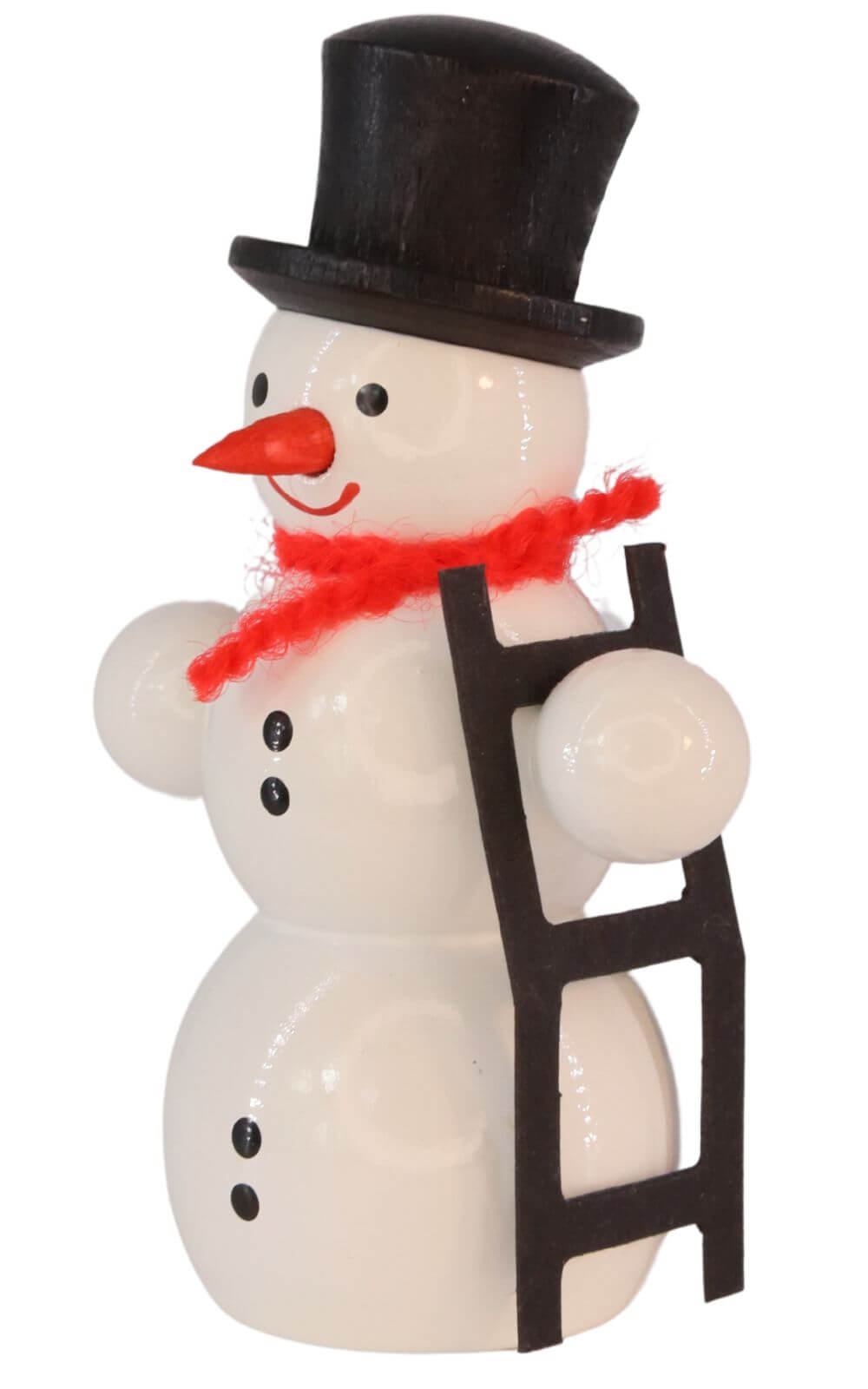 Miniature snowman with ladder, 6 cm from SEIFFEN.COM_3