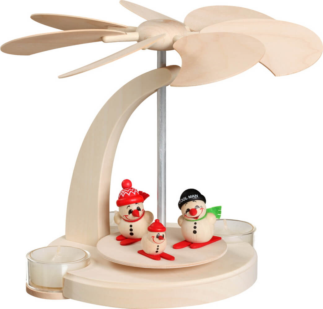 Bogenpyramide Cool - Man, 18 cm von Seiffener Volkskunst eG