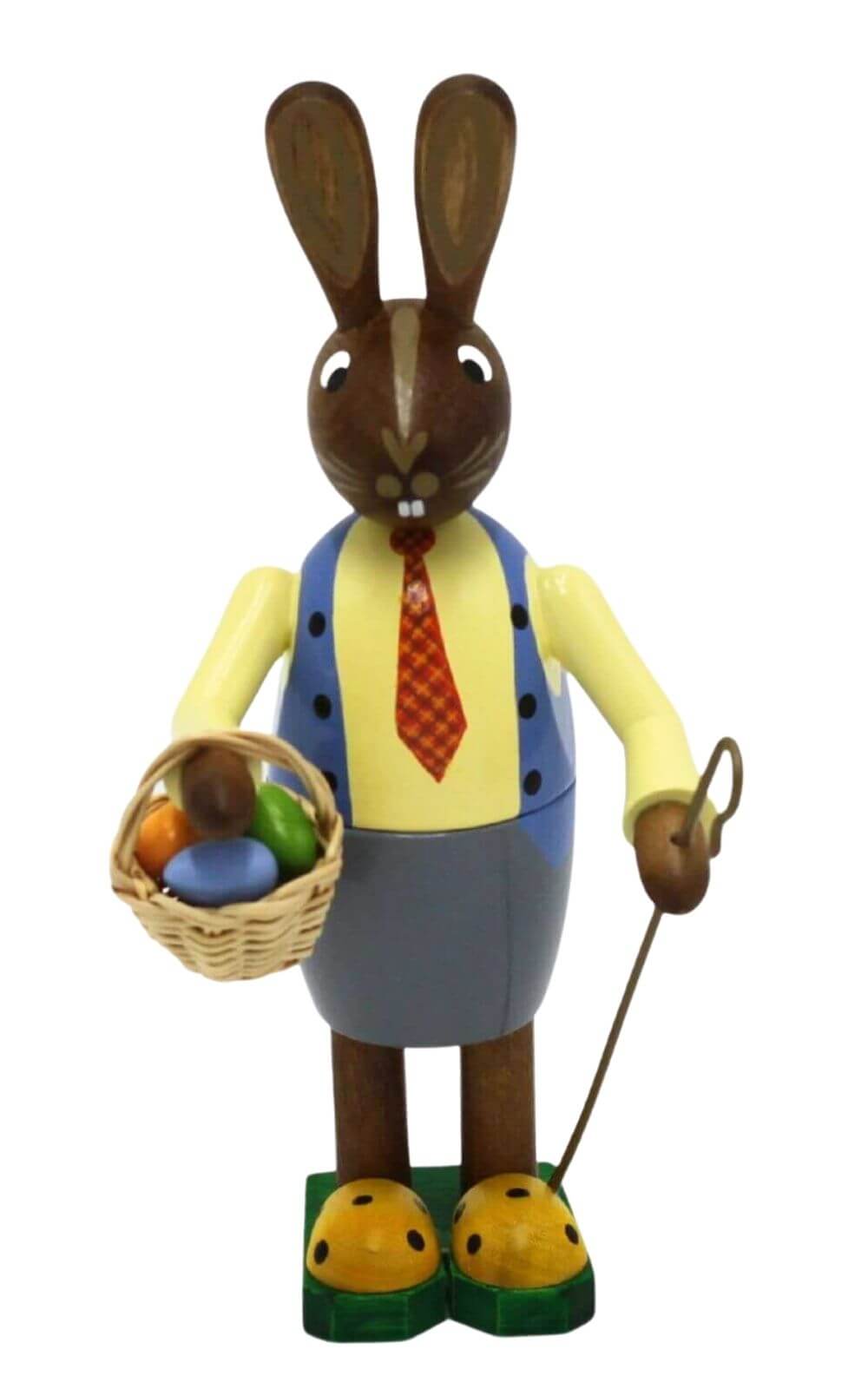 Osterhase mit Korb, 15 cm von Figurenland Uhlig GmbH