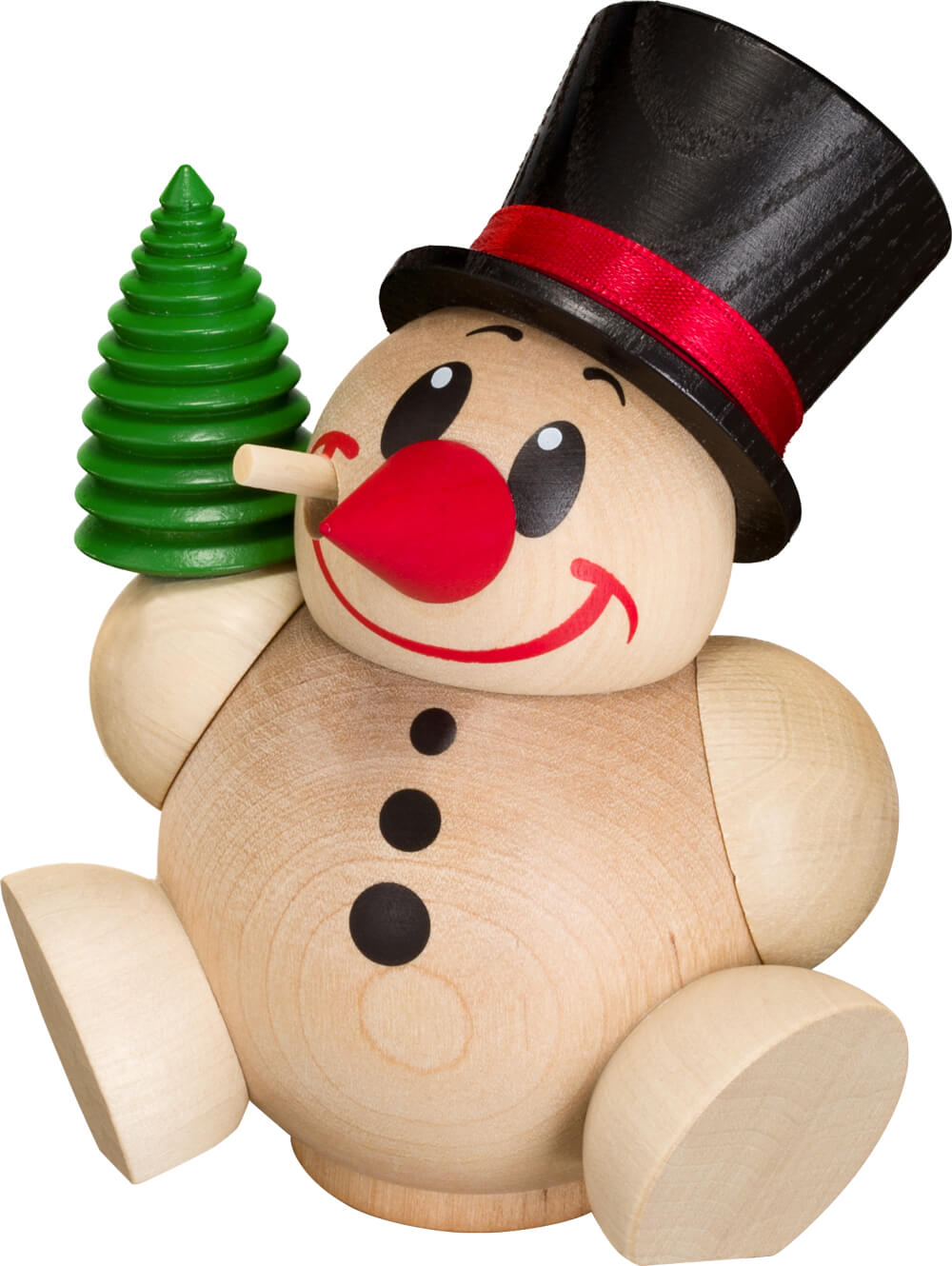 Smoking man - ball smoking man Cool-Man with tree by Seiffener Volkskunst eG