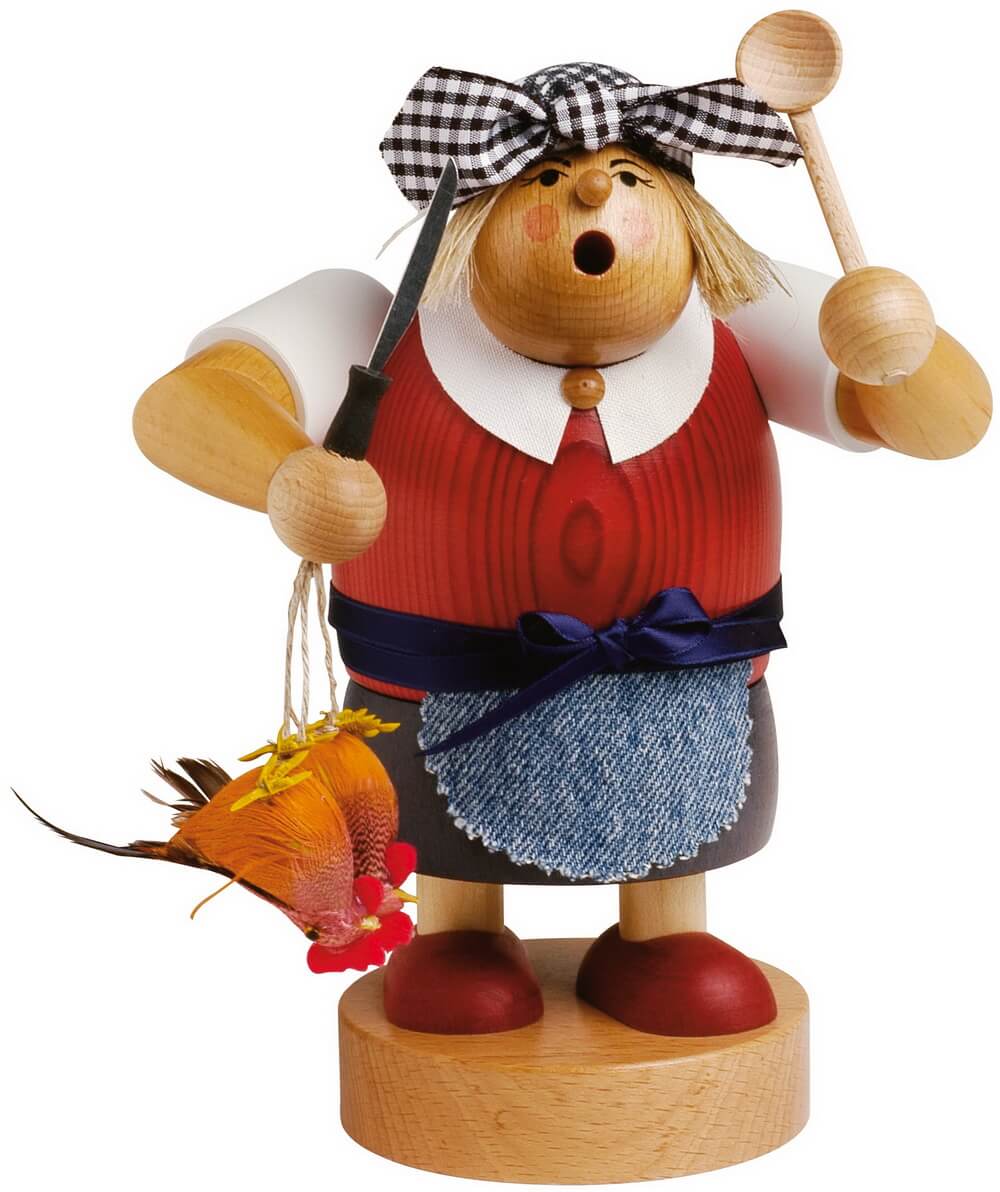 Smoker Figure Widow Bolte, 20 cm by KWO