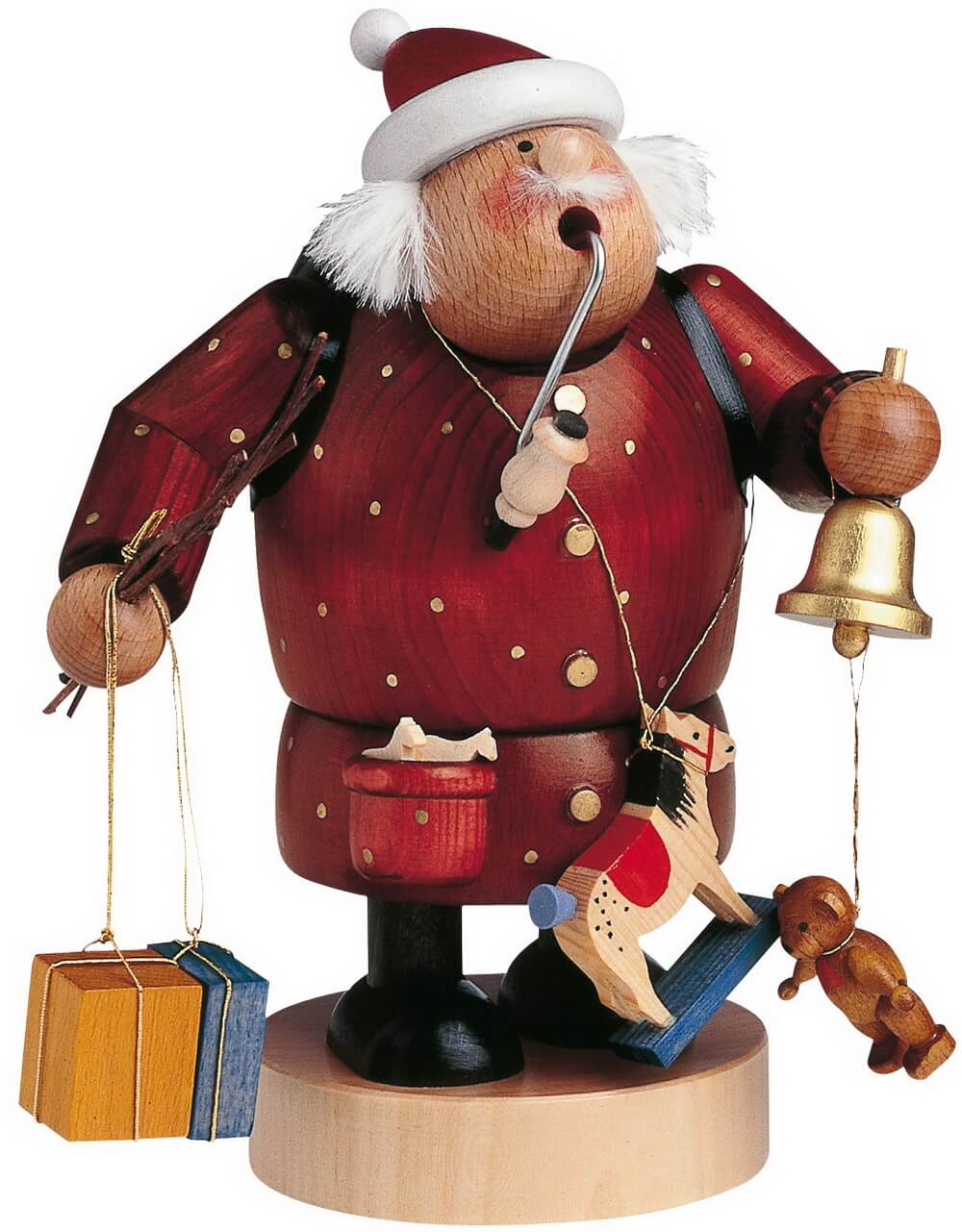 Räuchermännchen Nostalgischer Weihnachtsmann, 20 cm von KWO