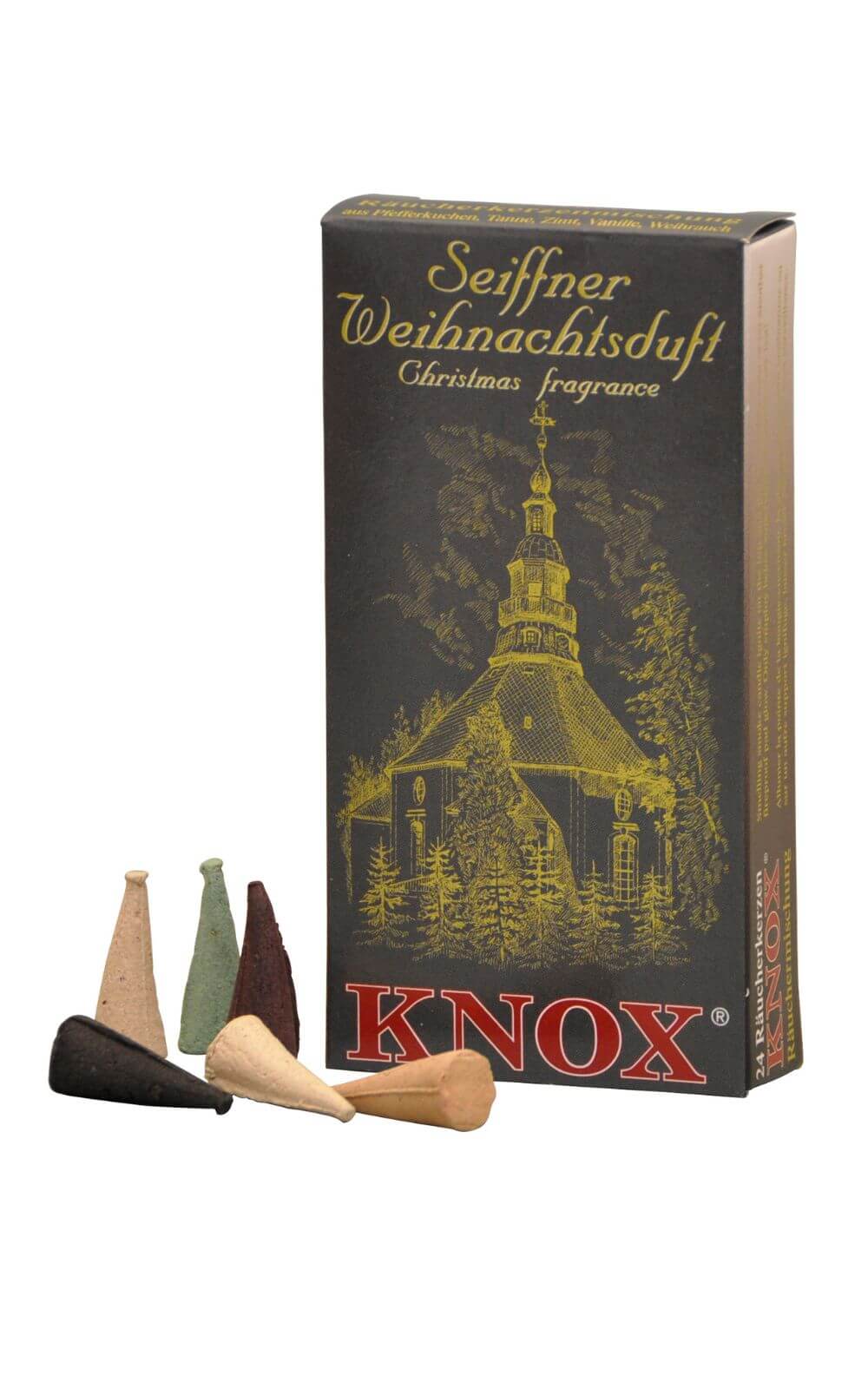 Incense cones – Seiffen 24 pieces by KNOX