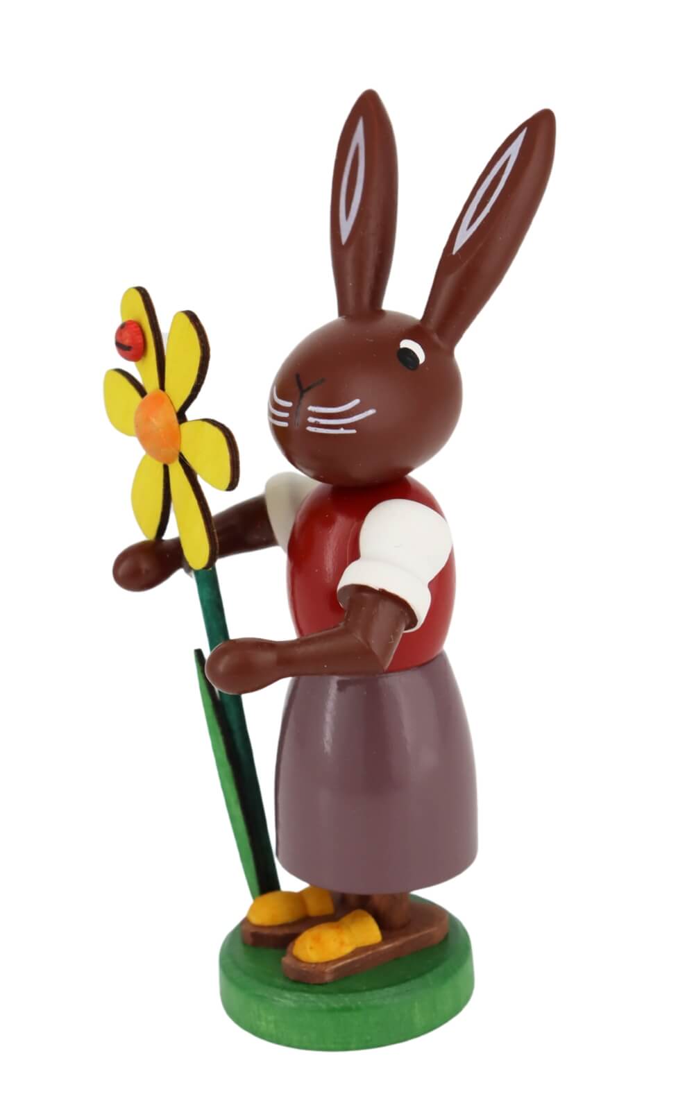 Osterhase mit Blume, 9 cm von Thomas Preißler_2