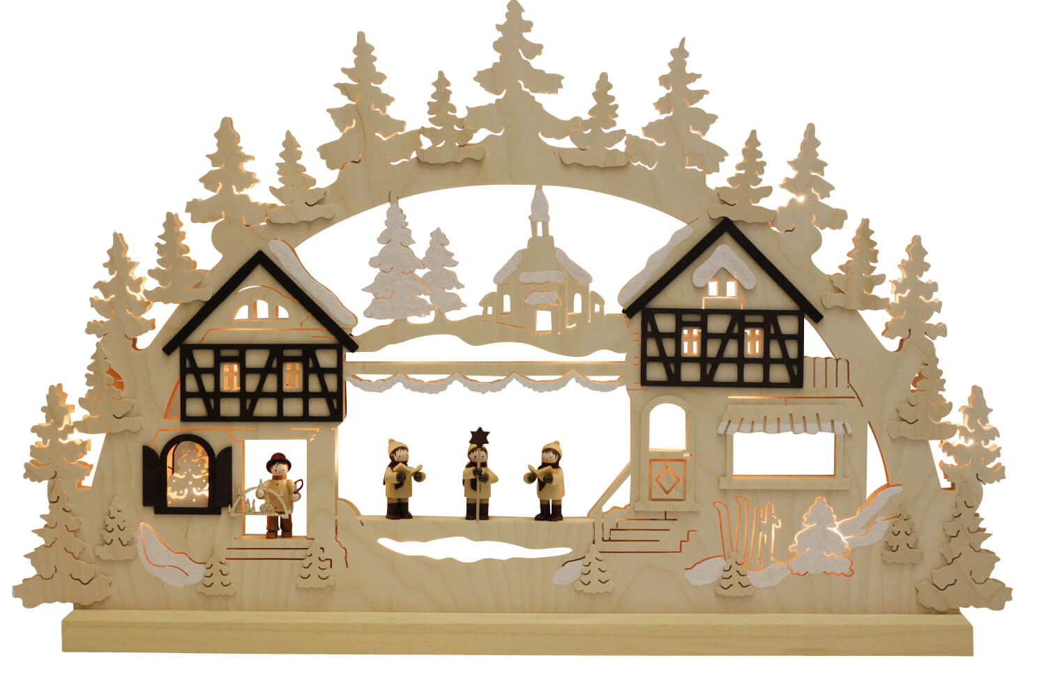 Candle arch Seiffen Christmas, 62 cm by Romy Thiel_Picture1