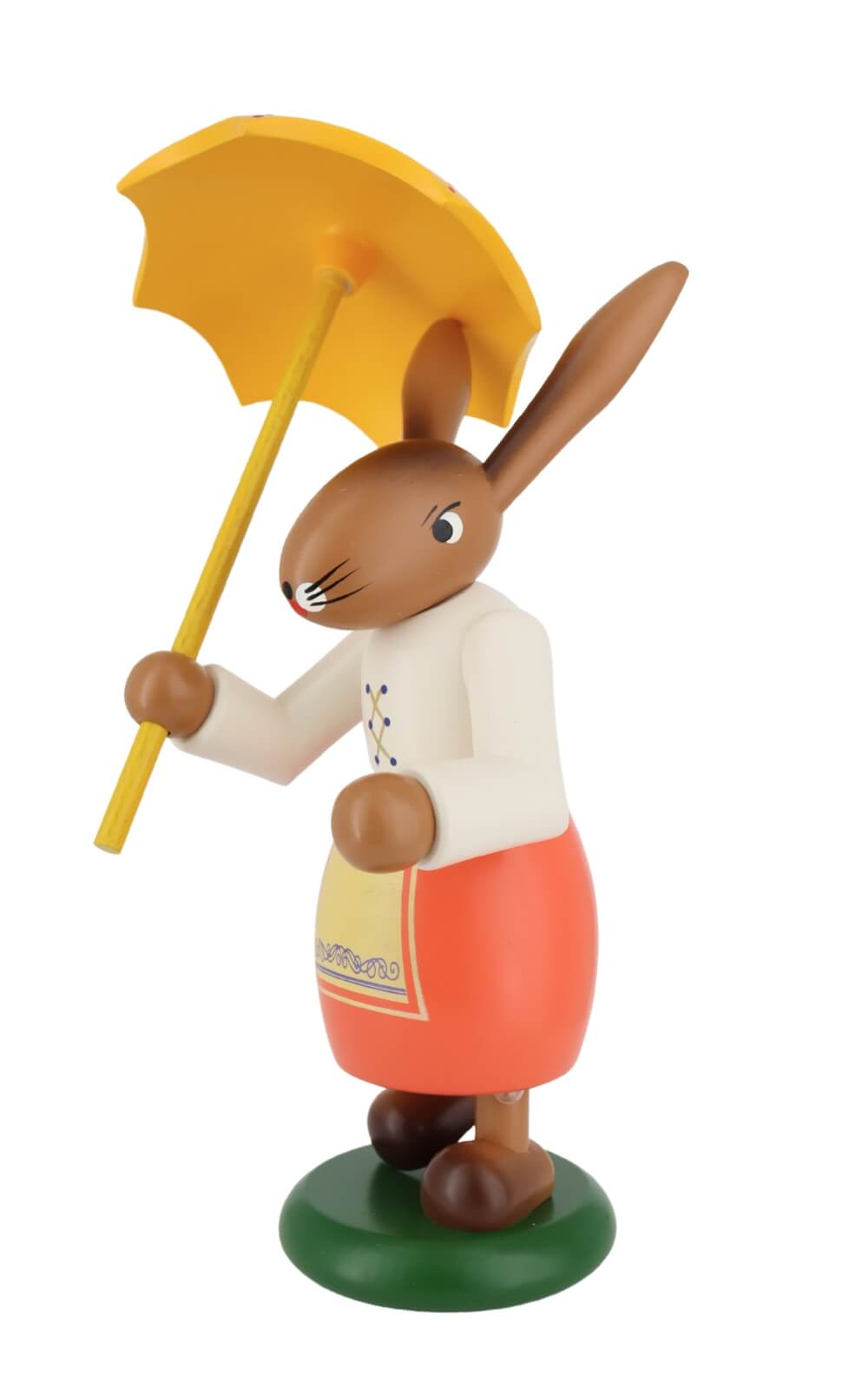 Häsin mit Schirm, 21 cm von SEIFFEN.COM_1