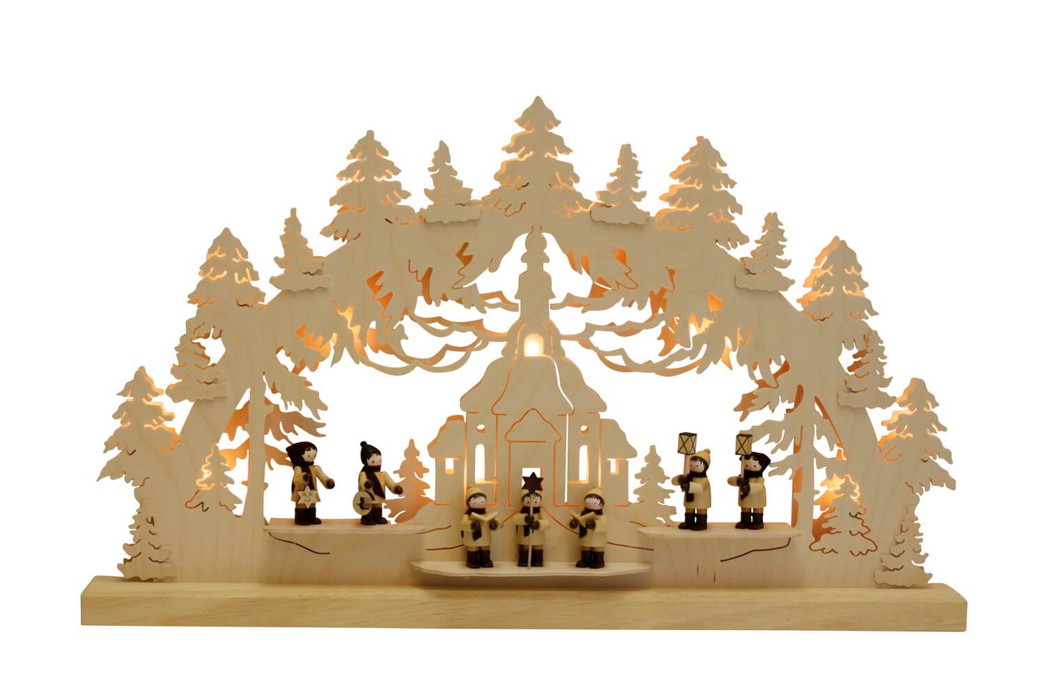 Candle arch Seiffen church, 63 cm by Romy Thiel_1