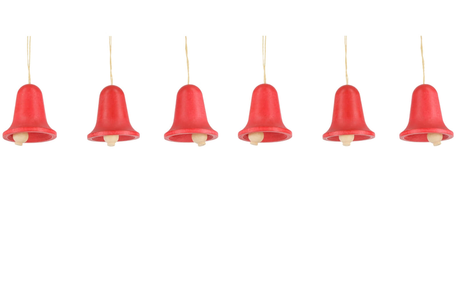 Bells large plain 6 pieces by Gunter Flath