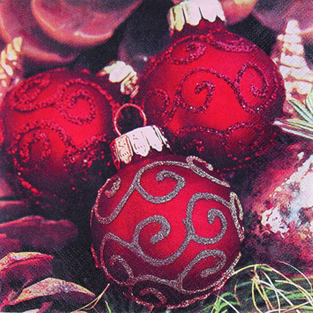 Christmas napkins Classy Christmas Balls by Home Fashion®