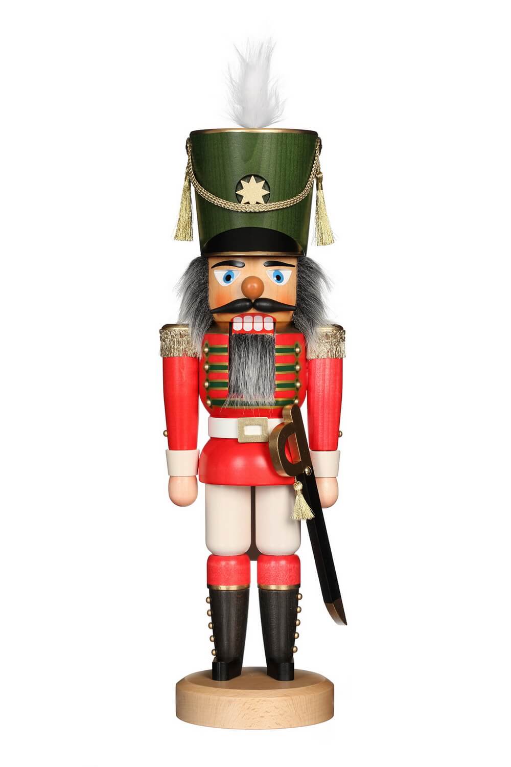Nutcracker guard soldier, 44 cm, colored by Christian Ulbricht