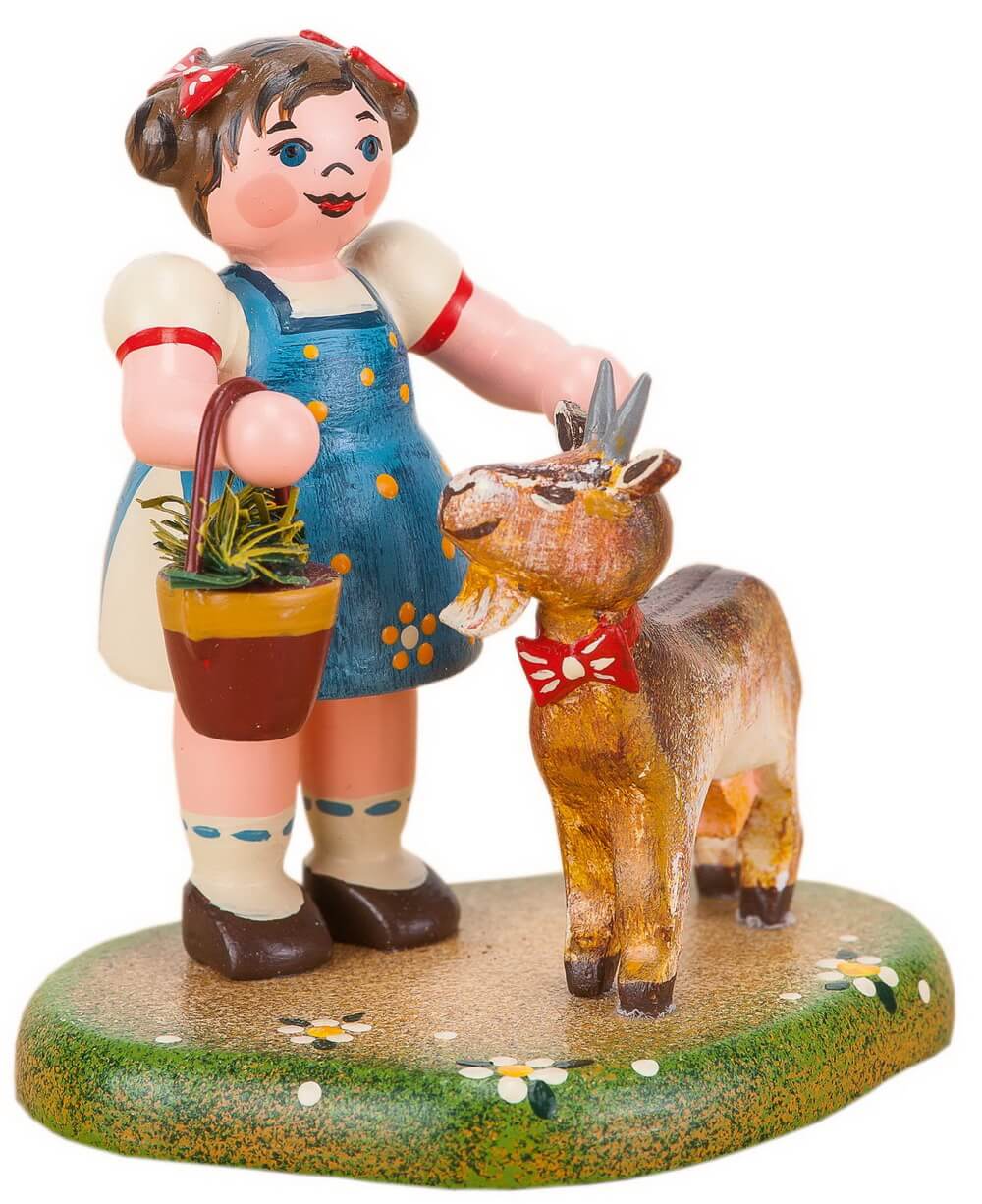 Miniatur Landidyll Hannas Liebling von Hubrig Volkskunst