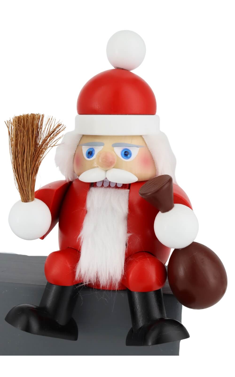 Nussknacker Kantenhocker Weihnachtsmann, 20 cm von Steinbach