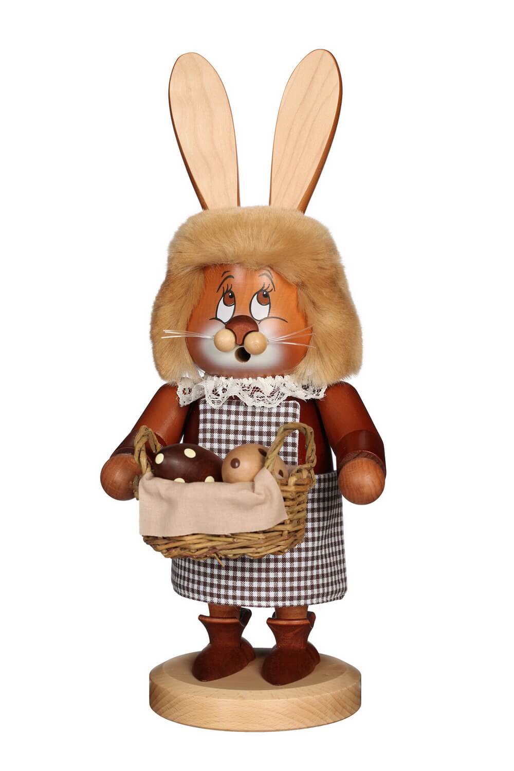 Räuchermännchen Wichtel Osterhäsin, 34 cm von Christian Ulbricht
